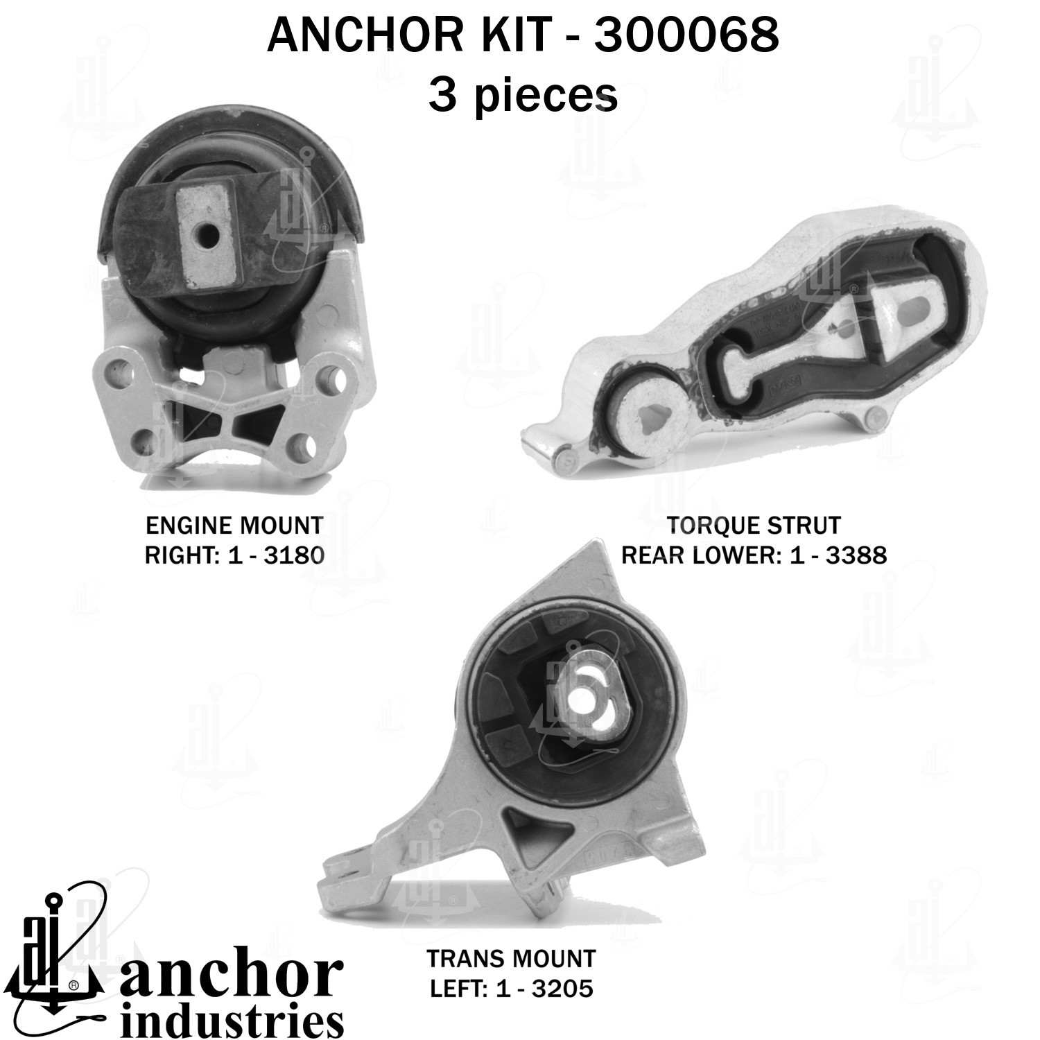 Anchor Engine Mount Kit 300068