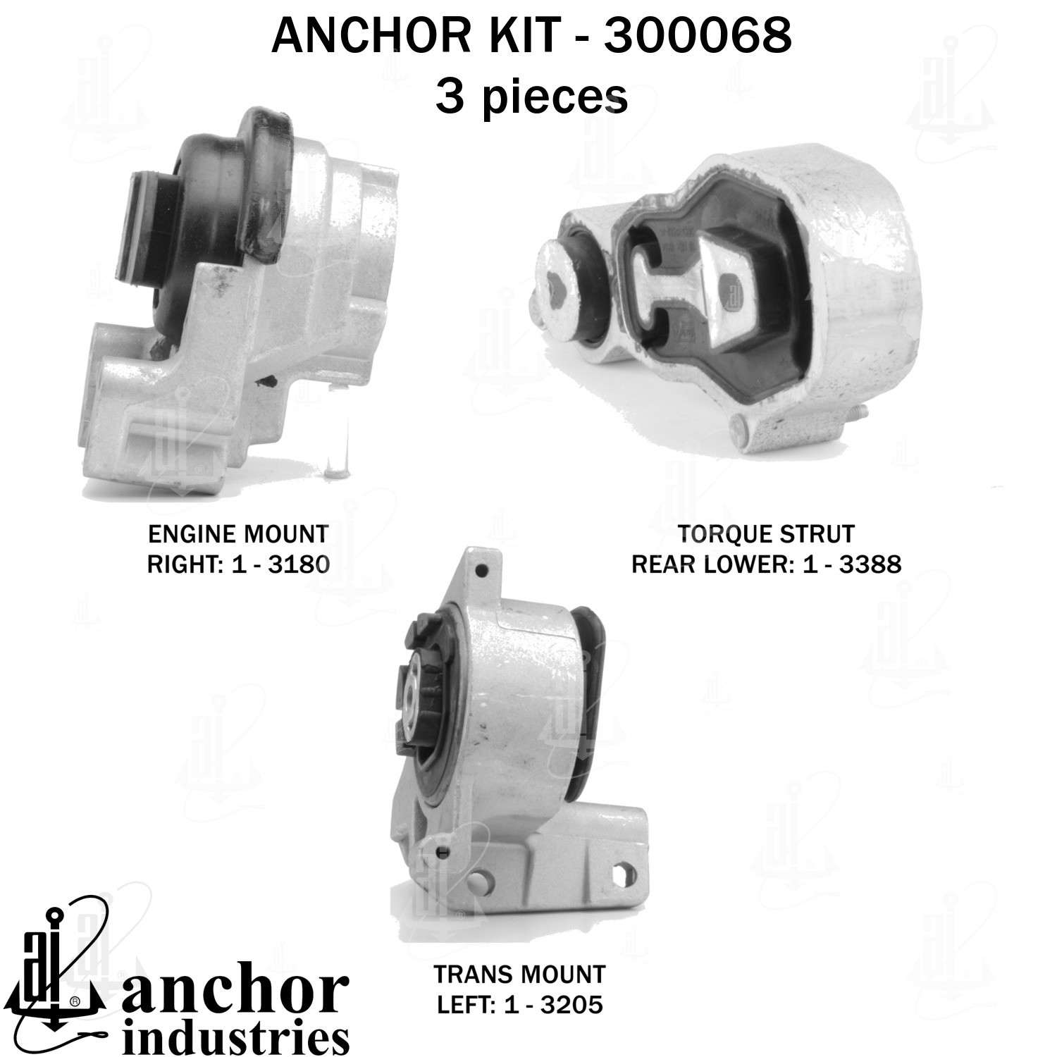 Anchor Engine Mount Kit 300068