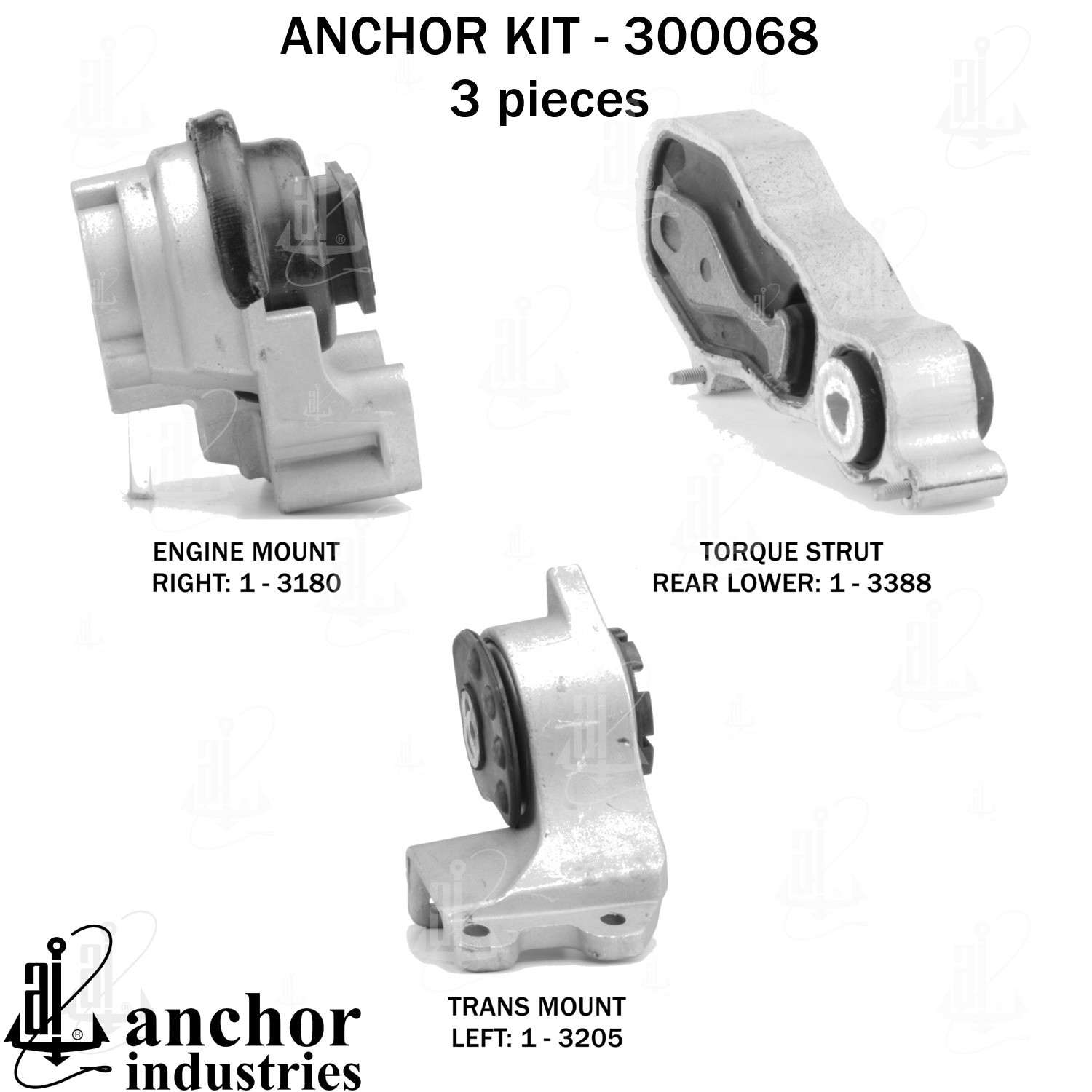 Anchor Engine Mount Kit 300068