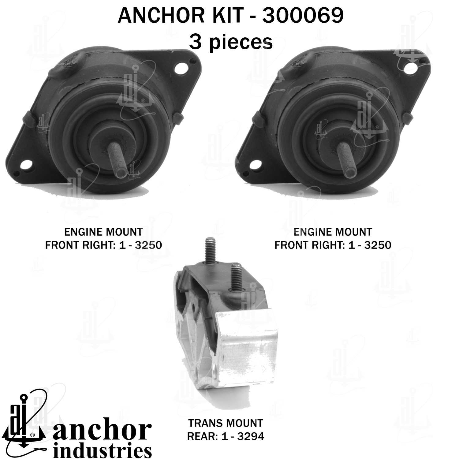 Anchor Engine Mount Kit 300069