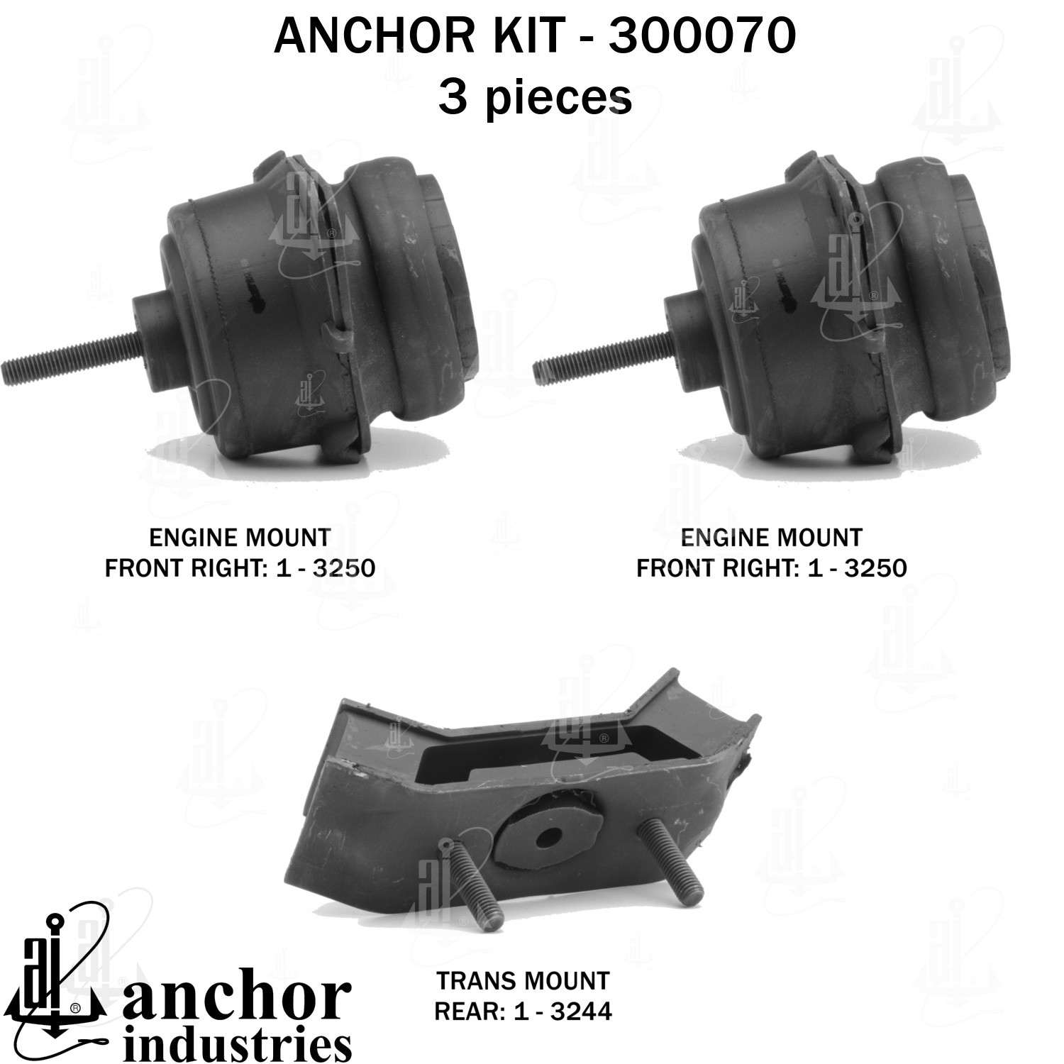 Anchor Engine Mount Kit 300070