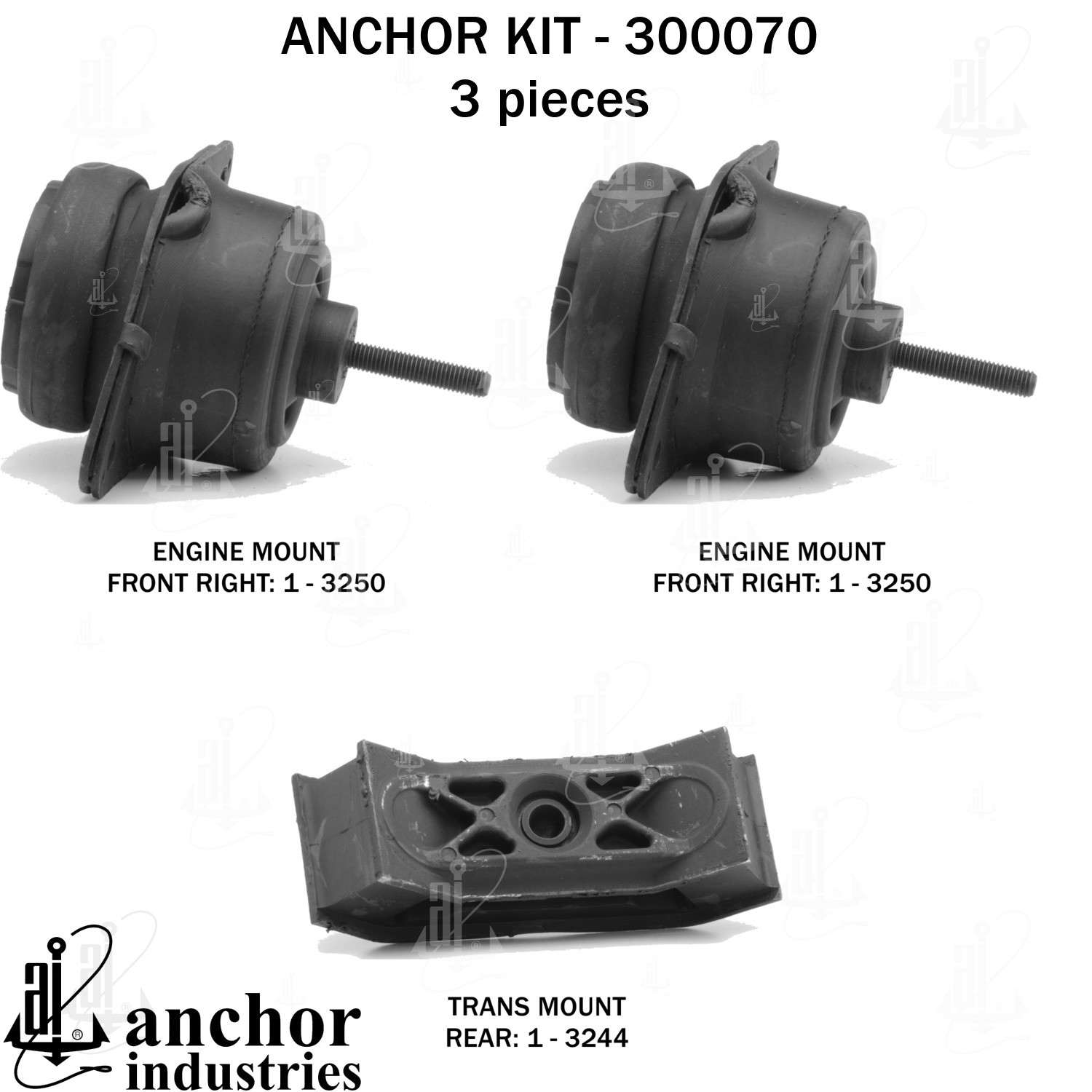 Anchor Engine Mount Kit 300070