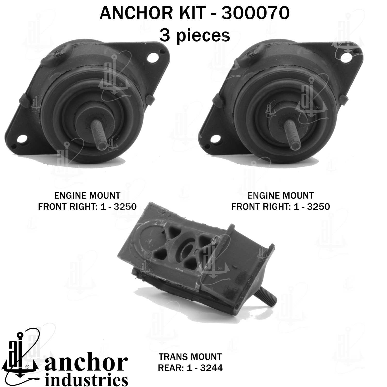 Anchor Engine Mount Kit 300070