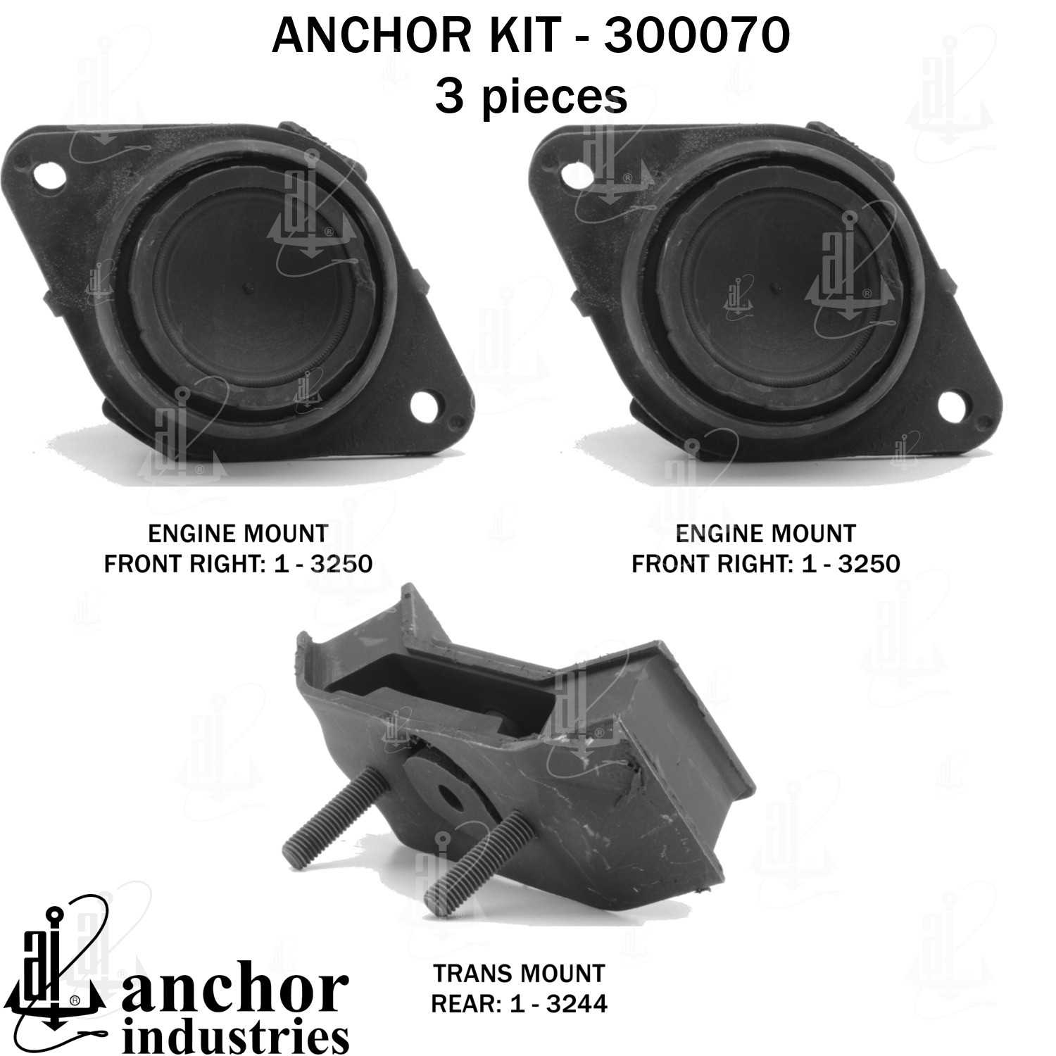 Anchor Engine Mount Kit 300070