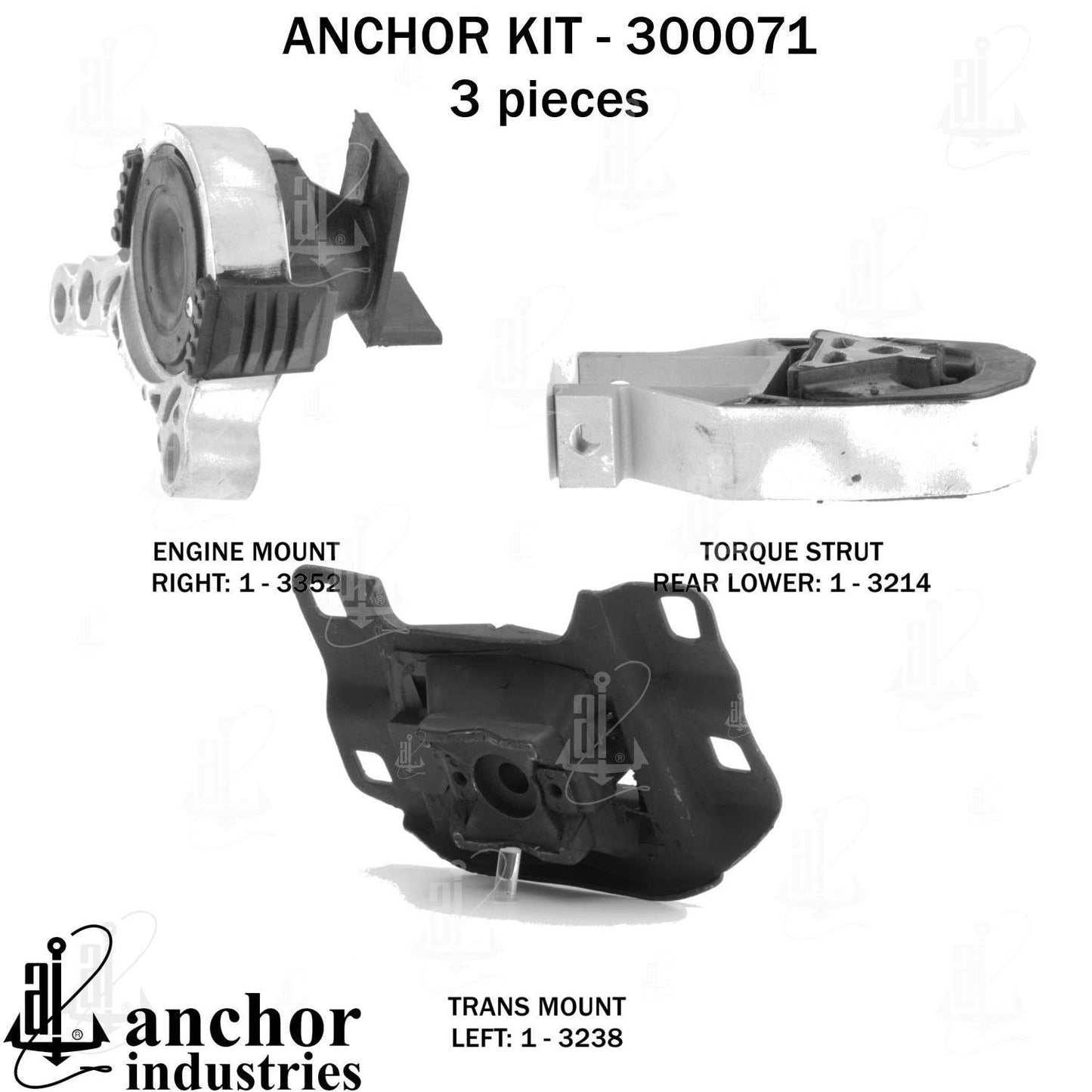 Anchor Engine Mount Kit 300071
