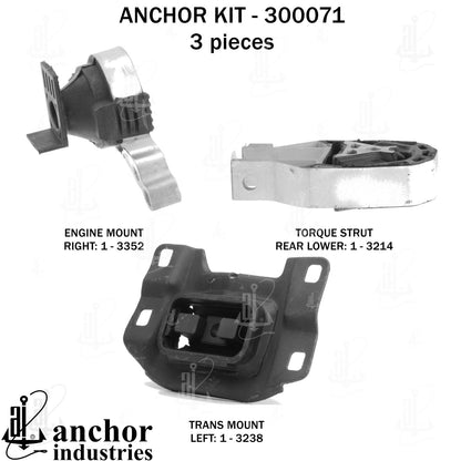 Anchor Engine Mount Kit 300071