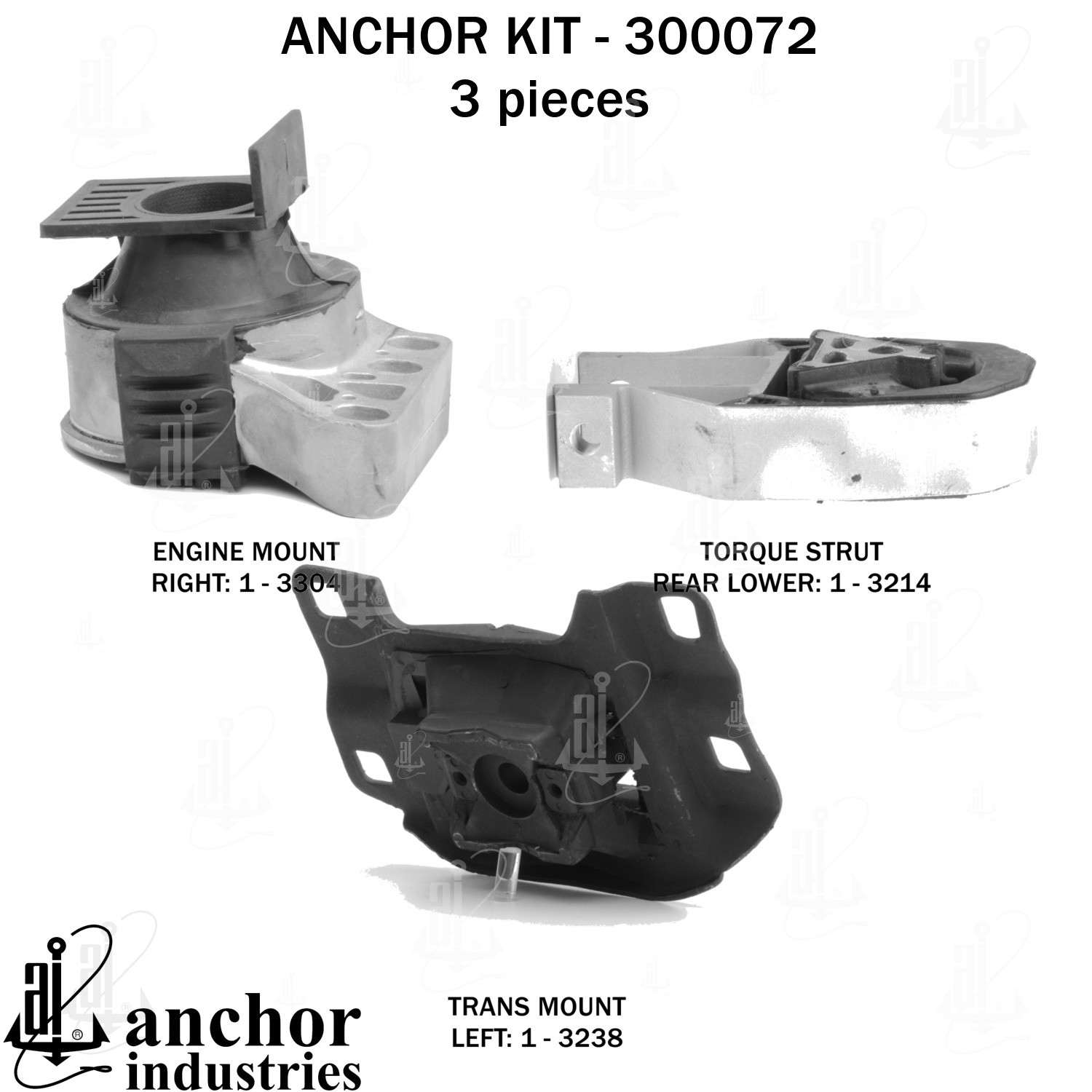 Anchor Engine Mount Kit 300072