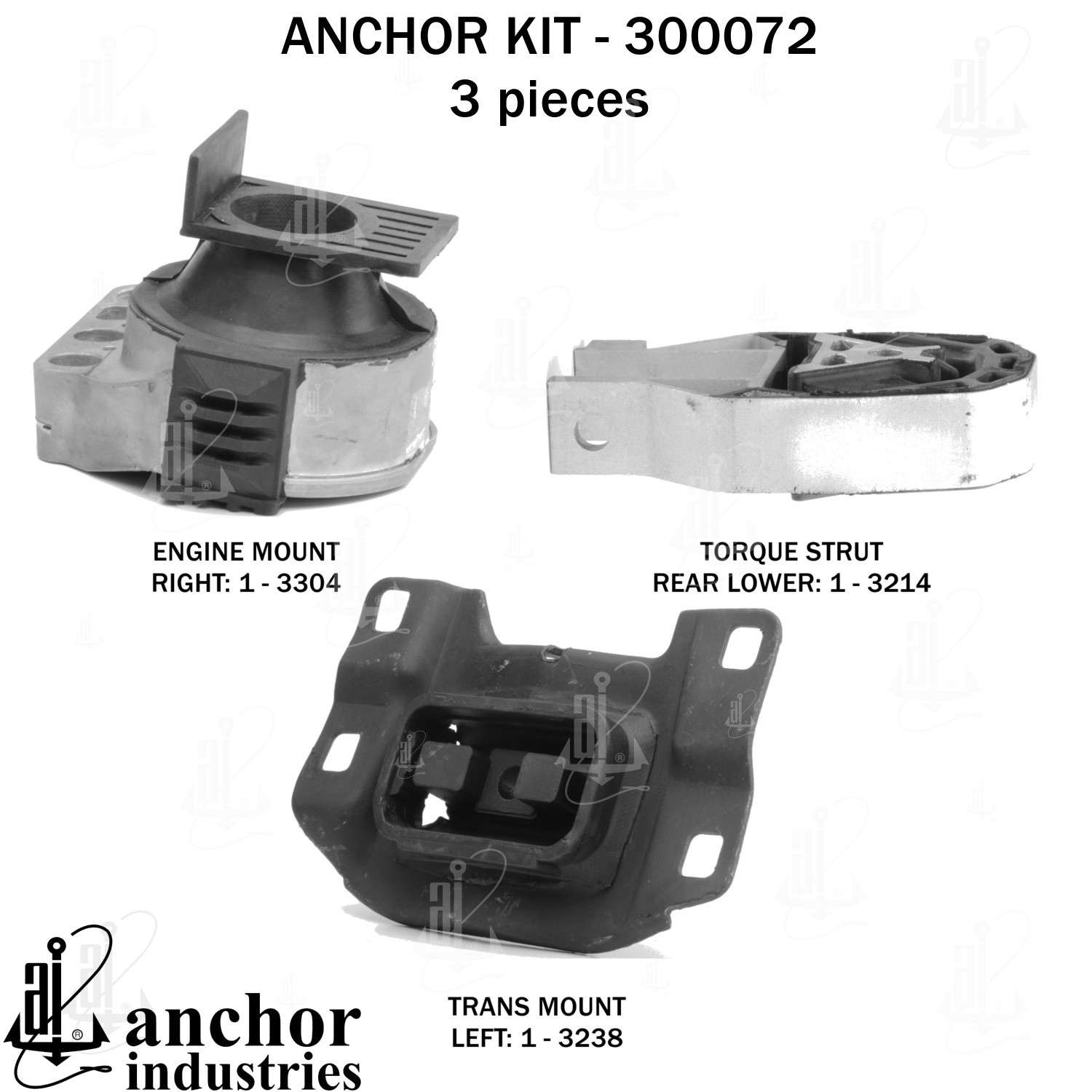 Anchor Engine Mount Kit 300072