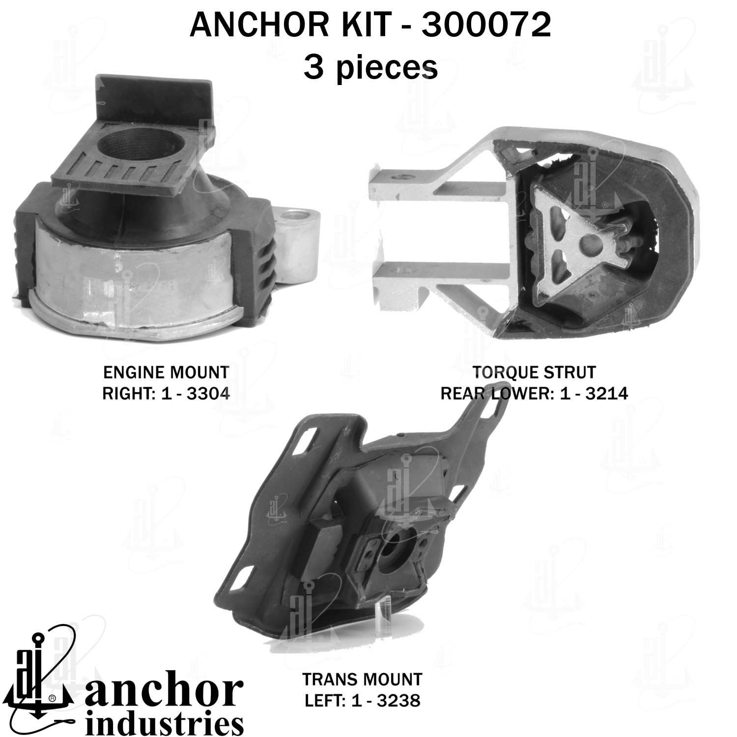 Anchor Engine Mount Kit 300072