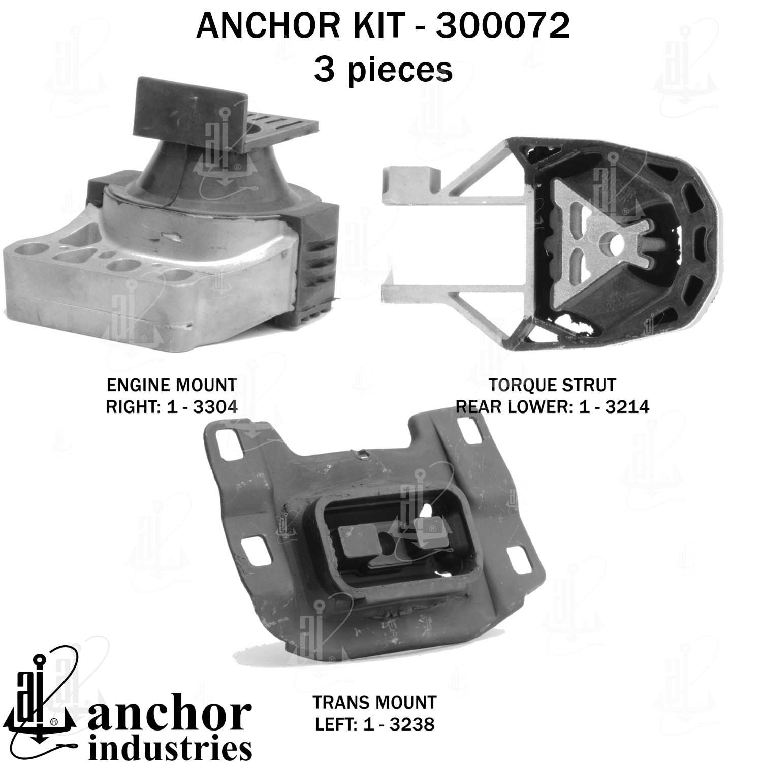 Anchor Engine Mount Kit 300072