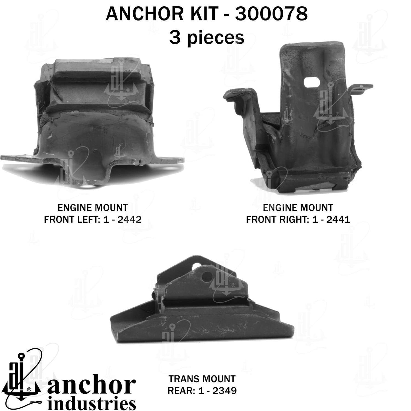 Anchor Engine Mount Kit 300078