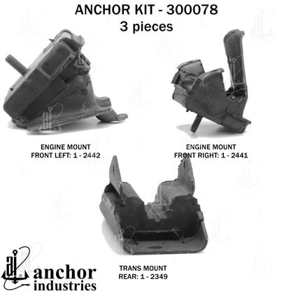 Anchor Engine Mount Kit 300078