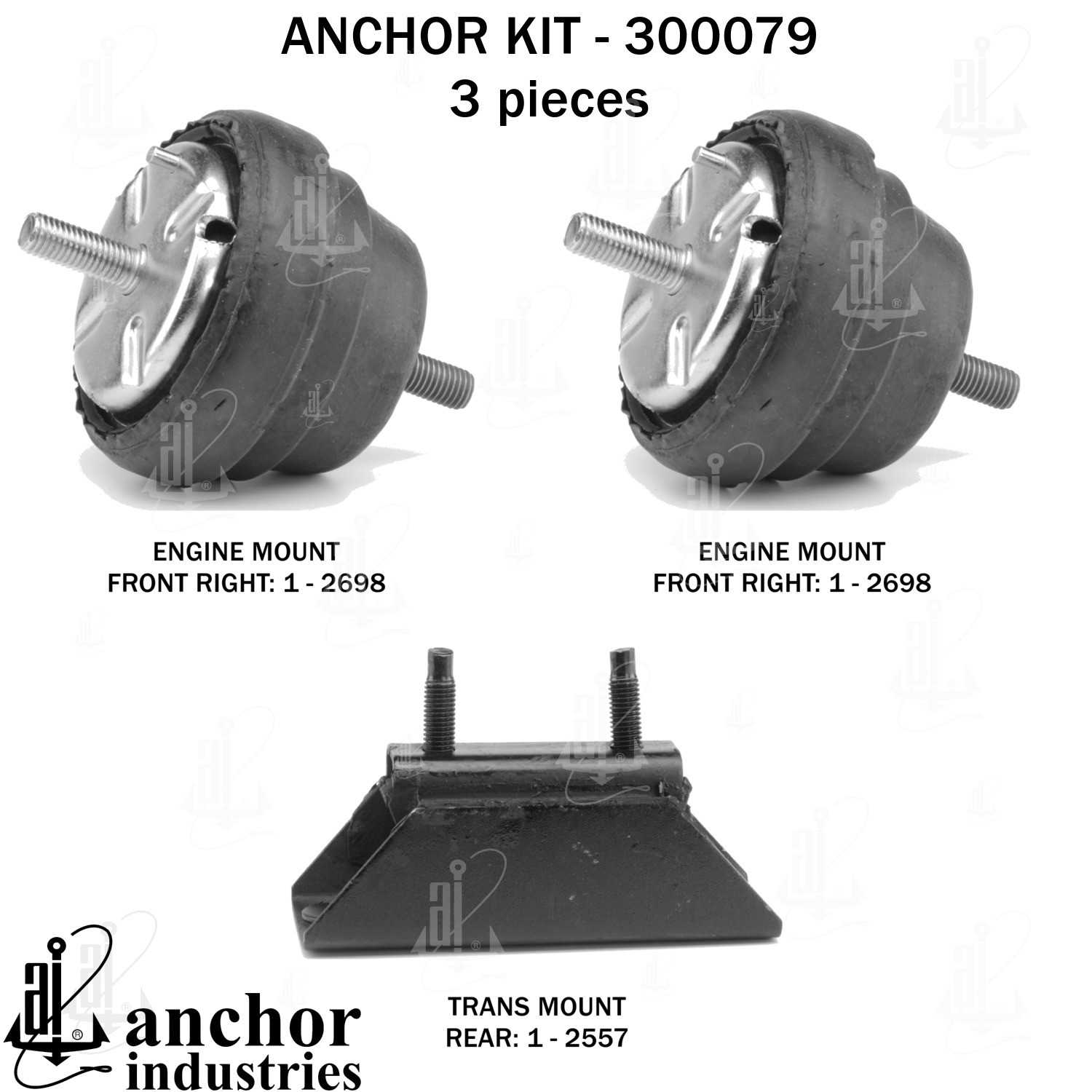 Anchor Engine Mount Kit 300079