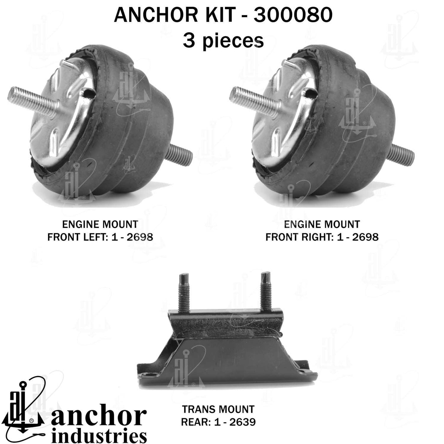 Anchor Engine Mount Kit 300080
