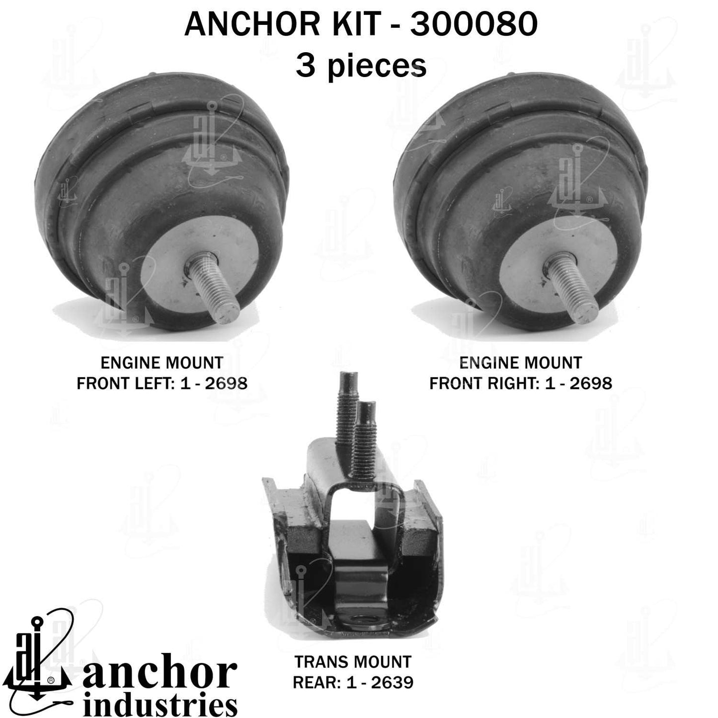 Anchor Engine Mount Kit 300080