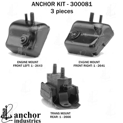 Anchor Engine Mount Kit 300081