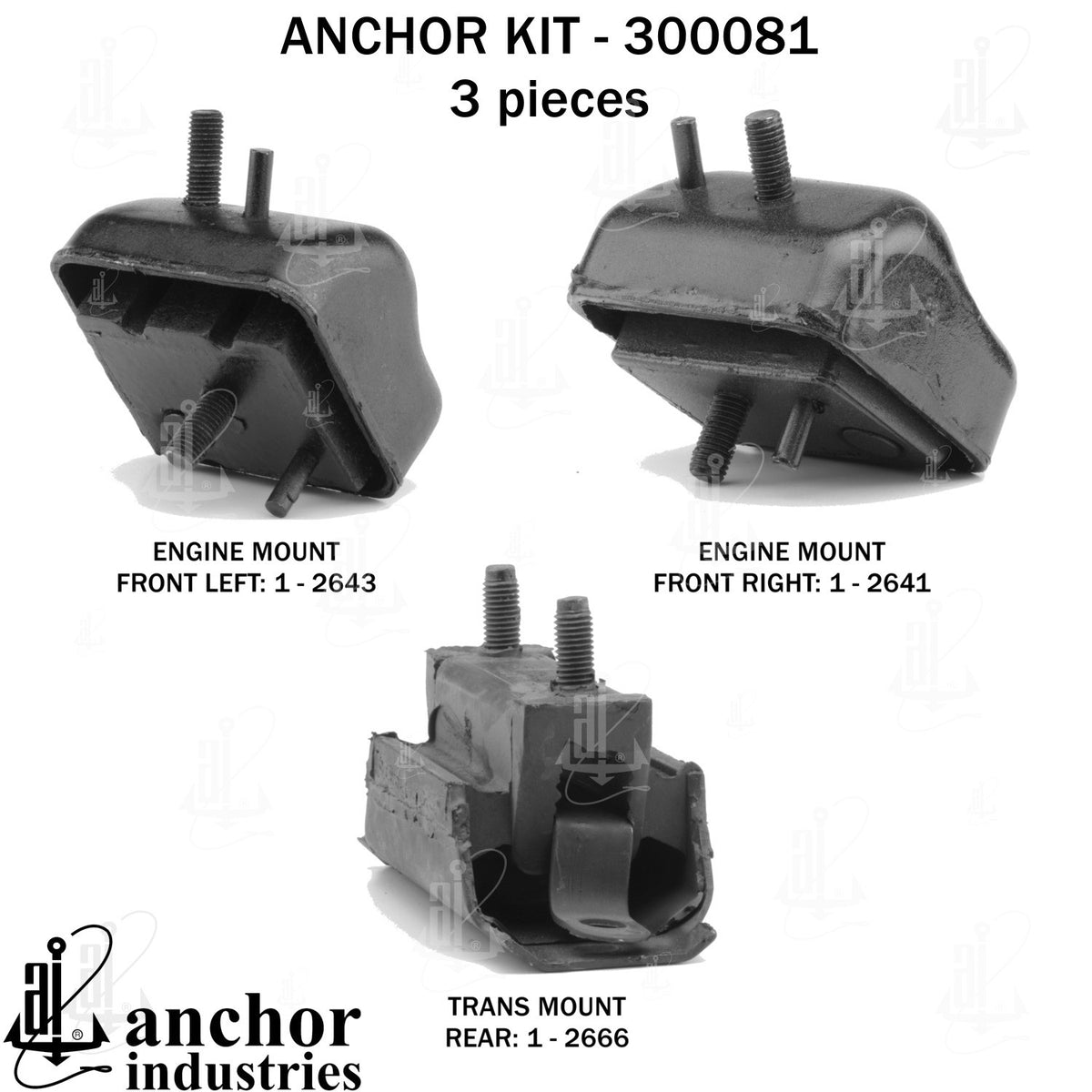 Anchor Engine Mount Kit 300081