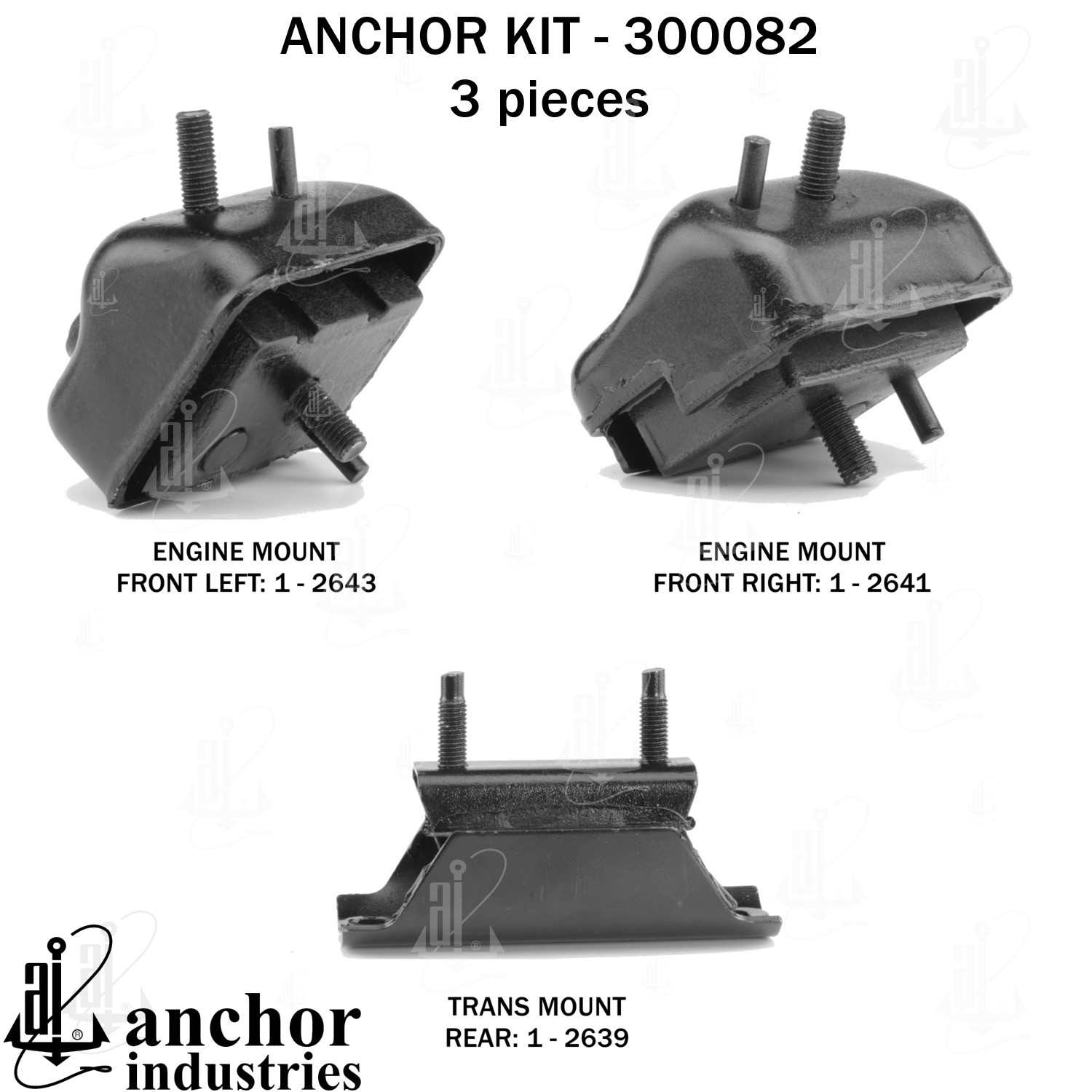 Anchor Engine Mount Kit 300082