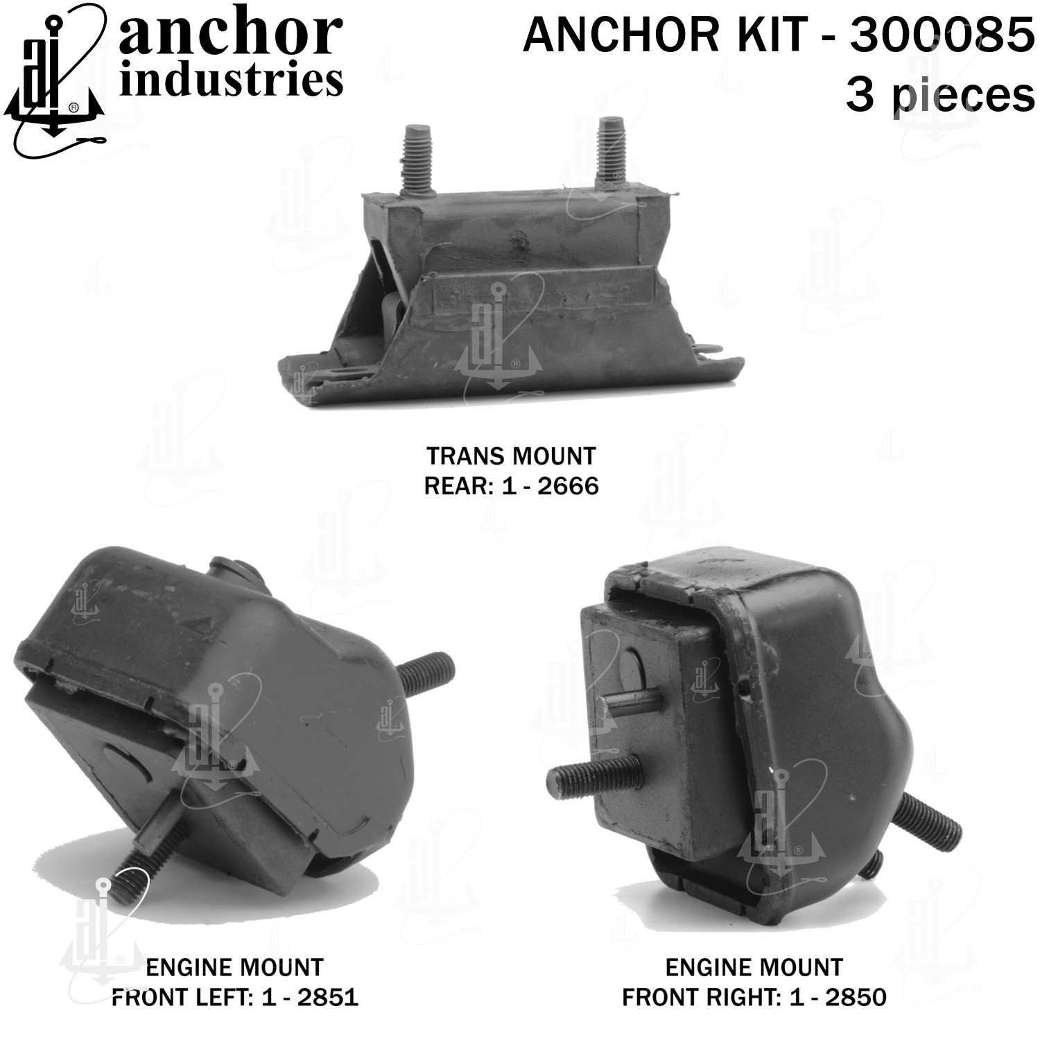 Anchor Engine Mount Kit 300085