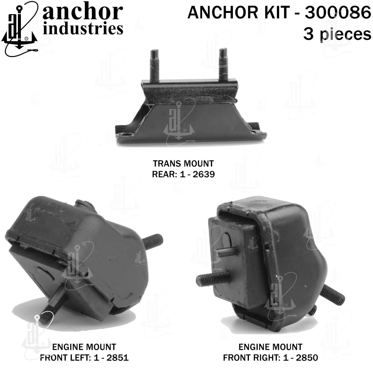 Anchor Engine Mount Kit 300086