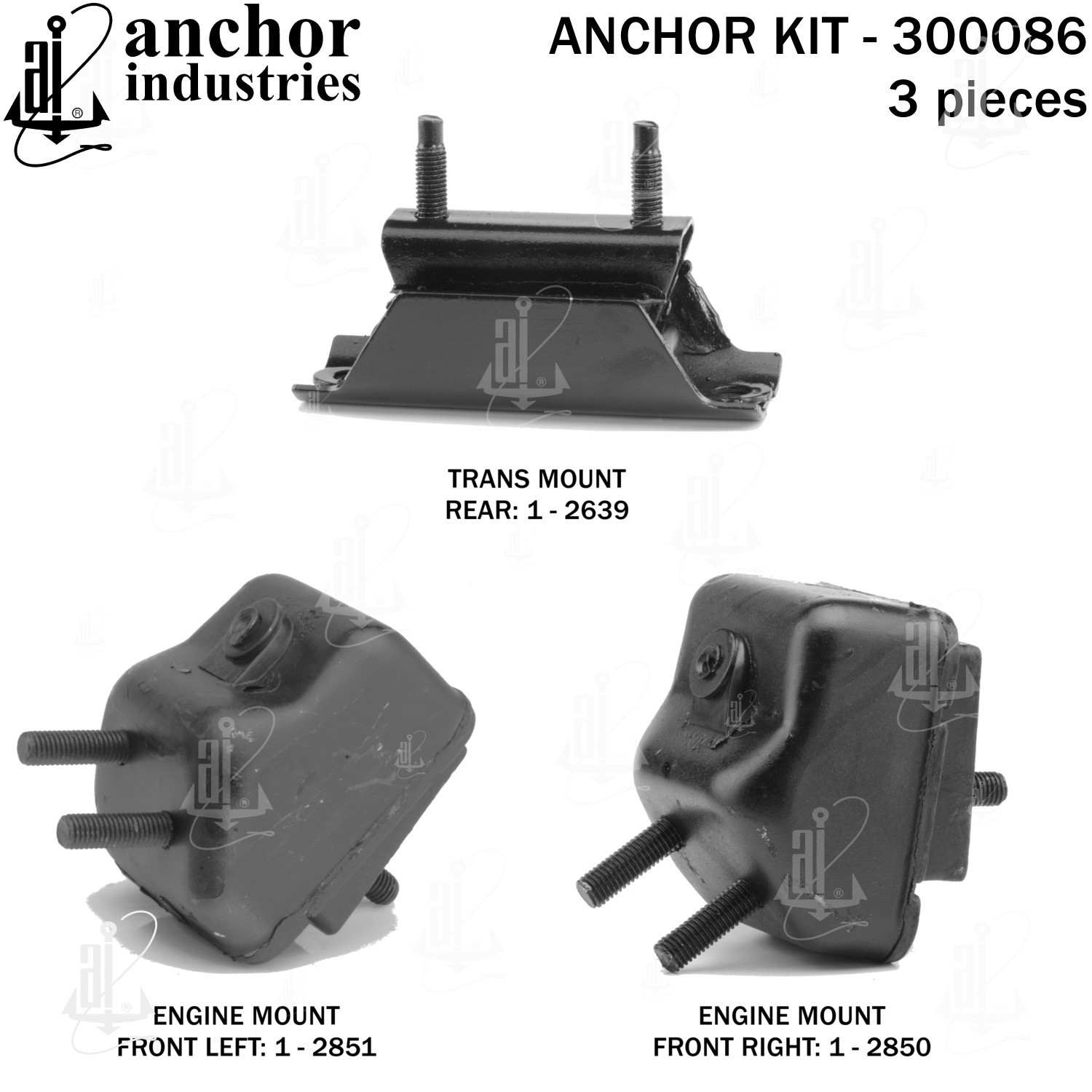 Anchor Engine Mount Kit 300086