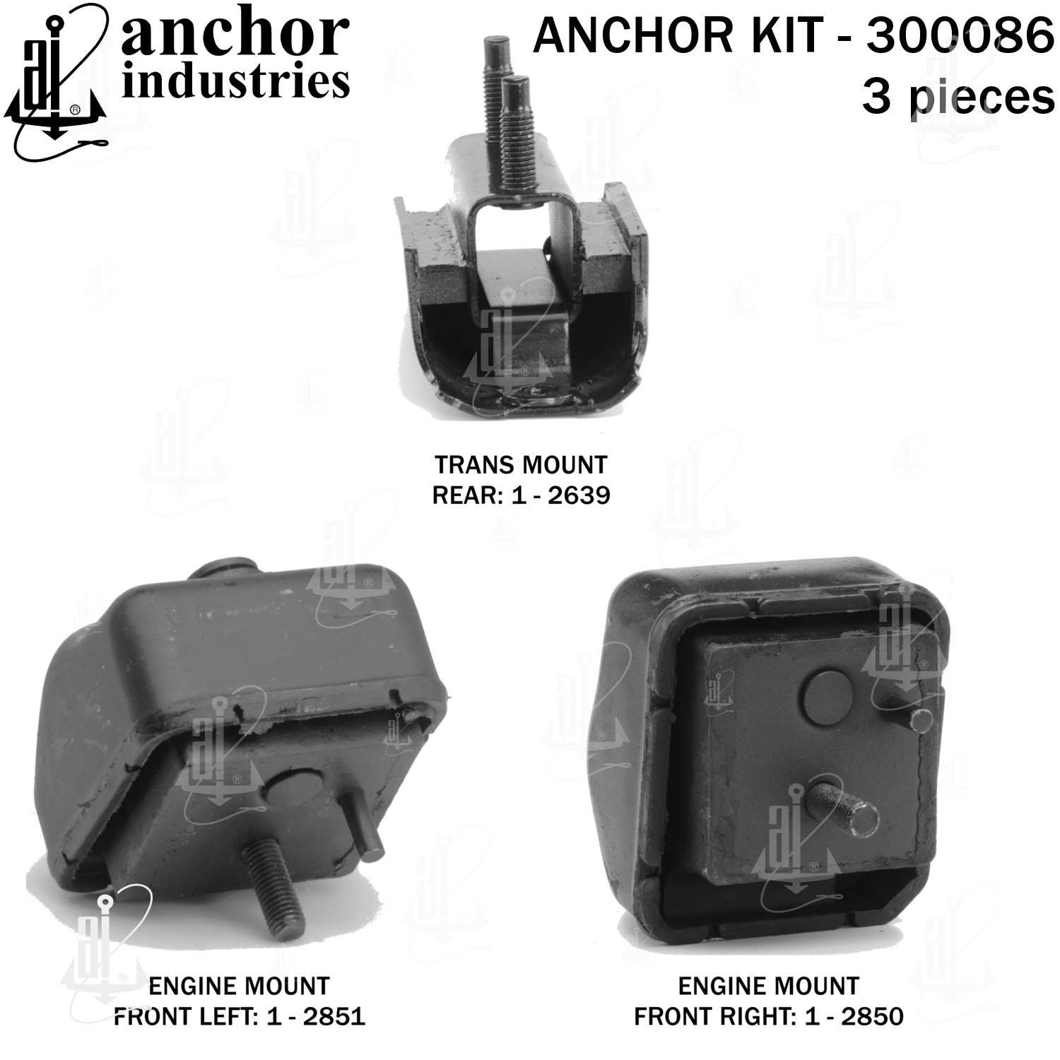 Anchor Engine Mount Kit 300086