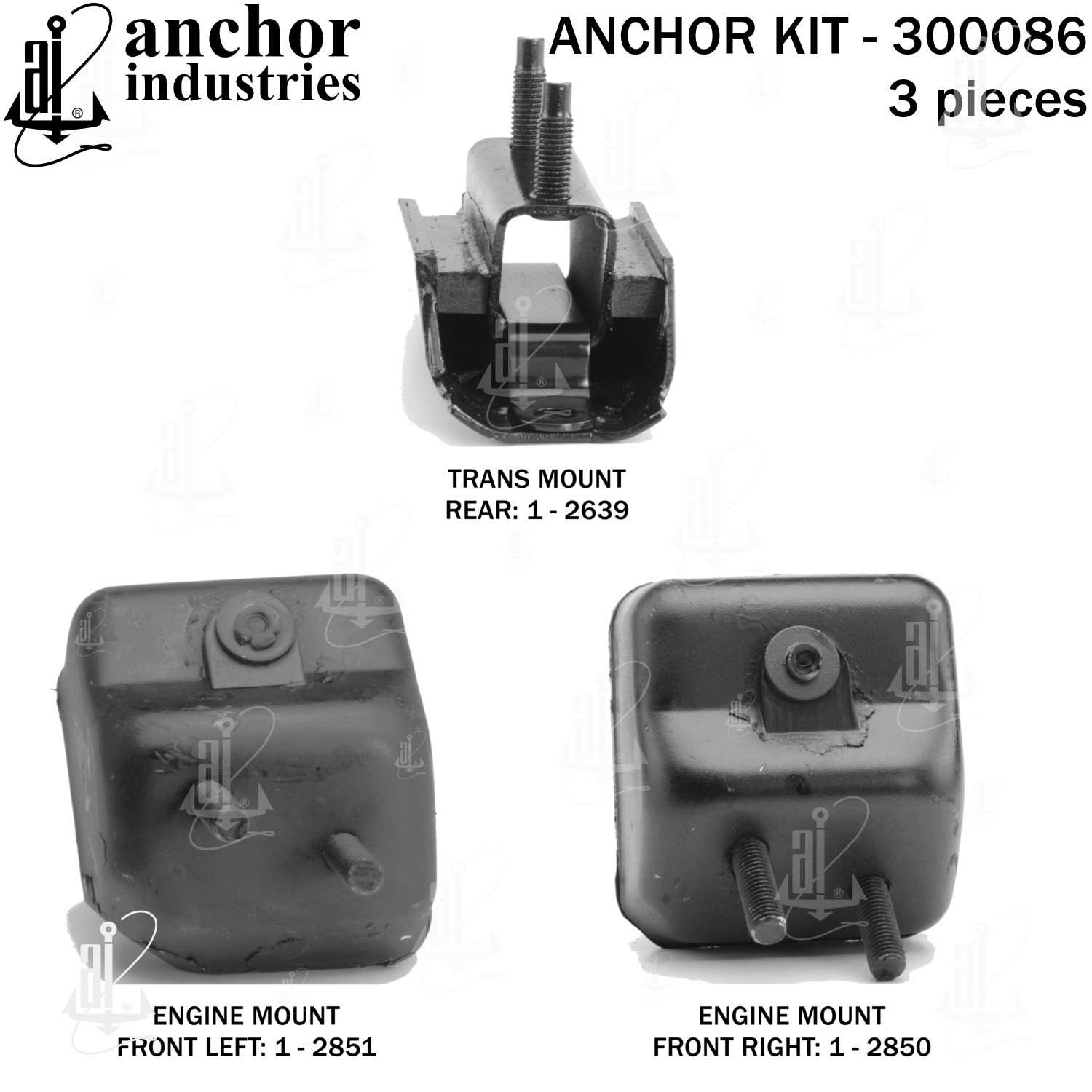 Anchor Engine Mount Kit 300086