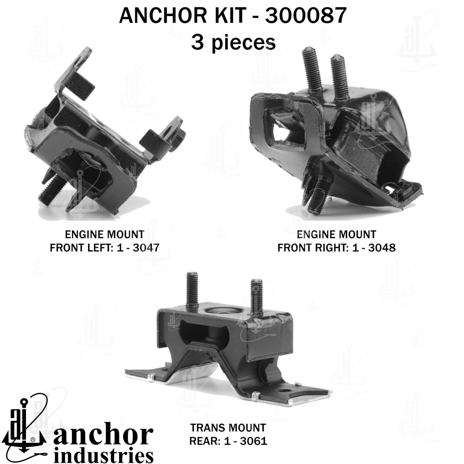 Anchor Engine Mount Kit 300087