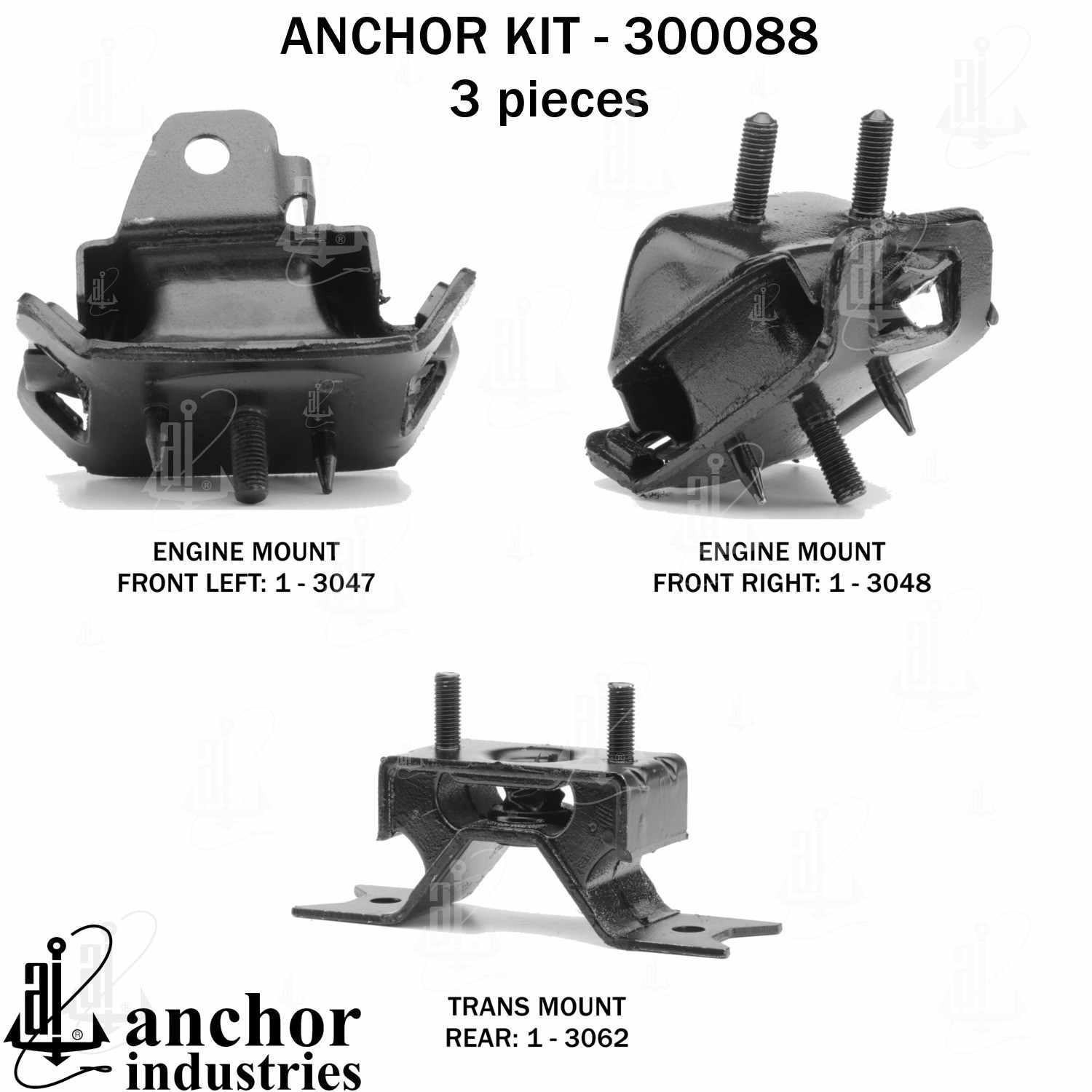 Anchor Engine Mount Kit 300088