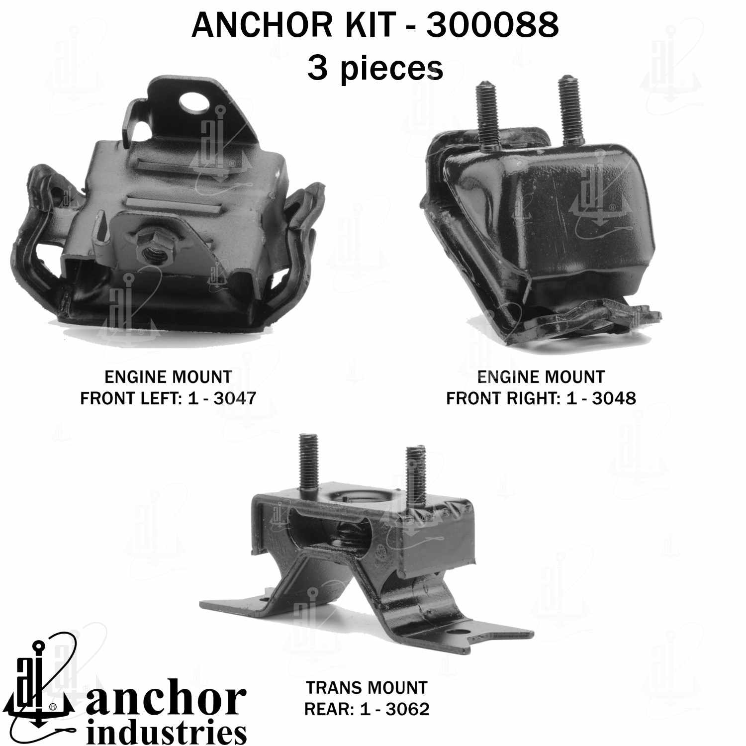 Anchor Engine Mount Kit 300088