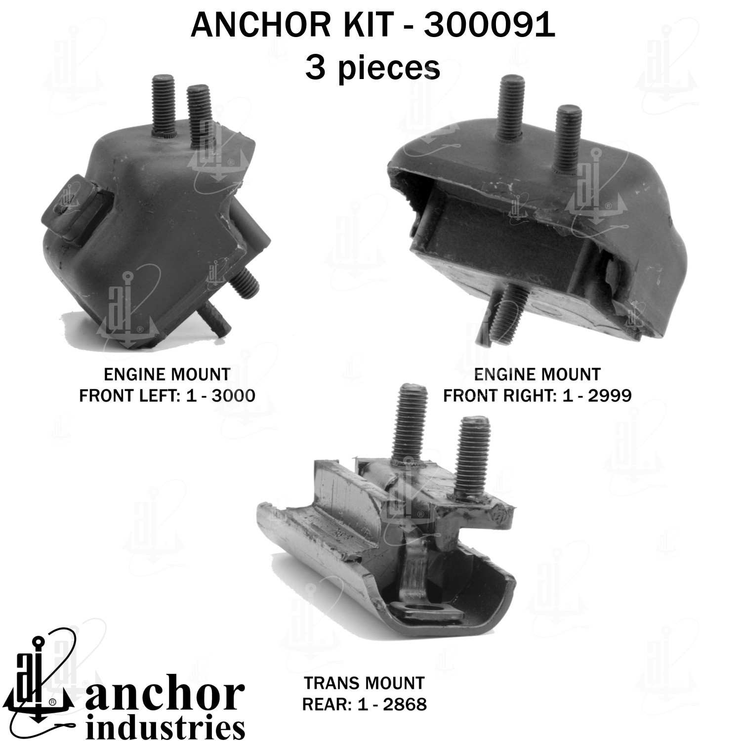 Anchor Engine Mount Kit 300091