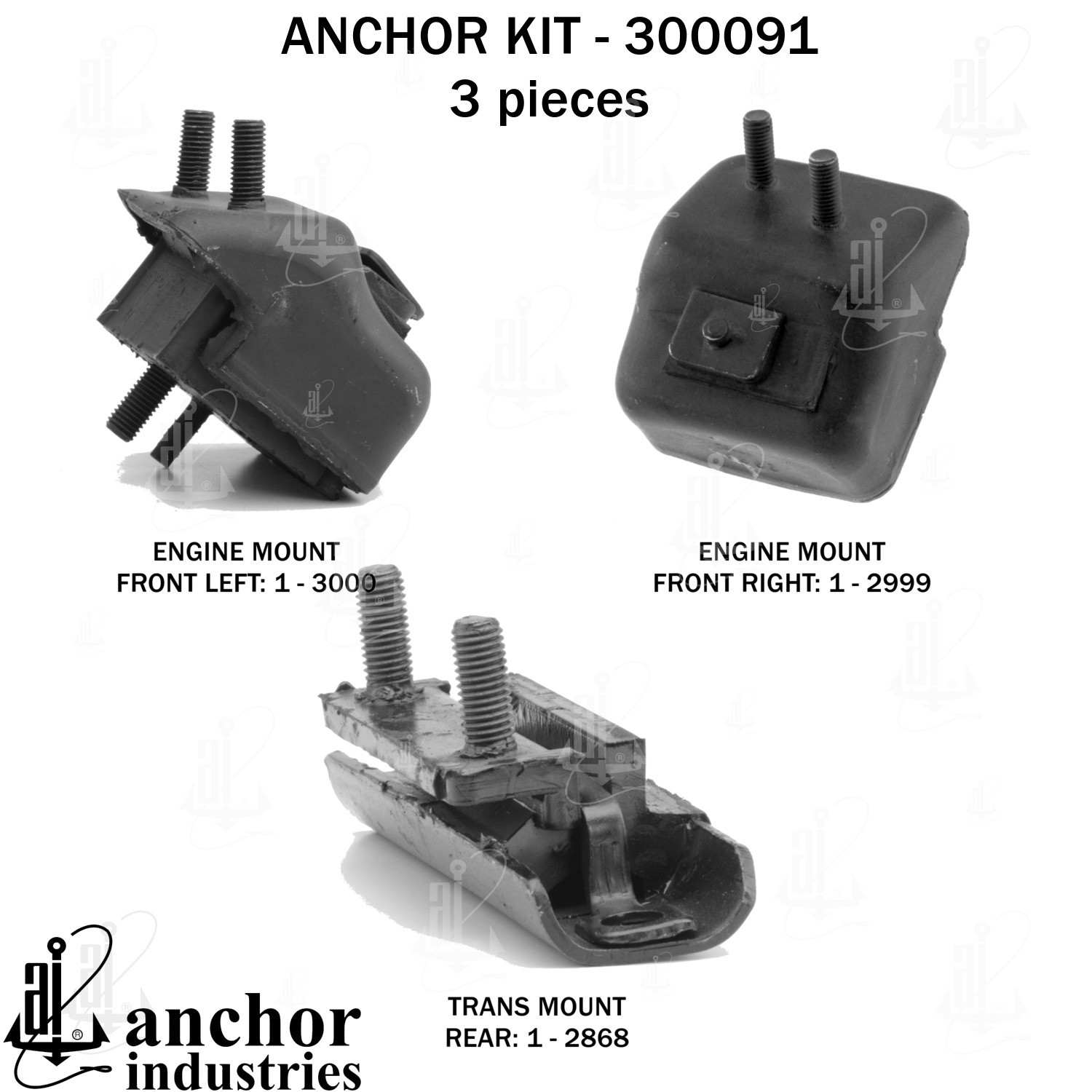 Anchor Engine Mount Kit 300091