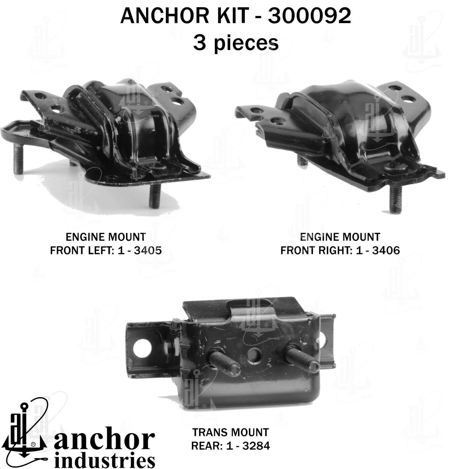 Anchor Engine Mount Kit 300092