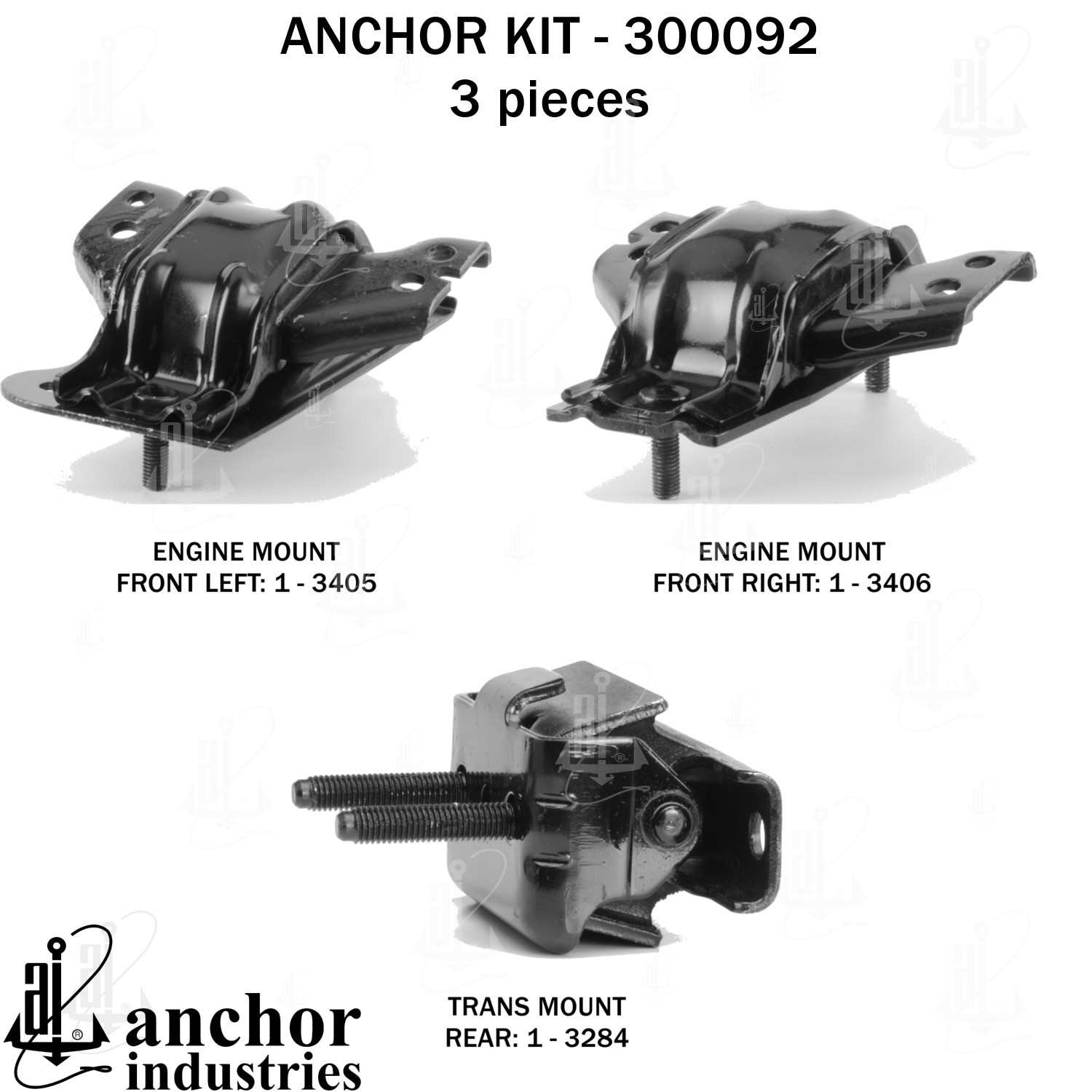 Anchor Engine Mount Kit 300092