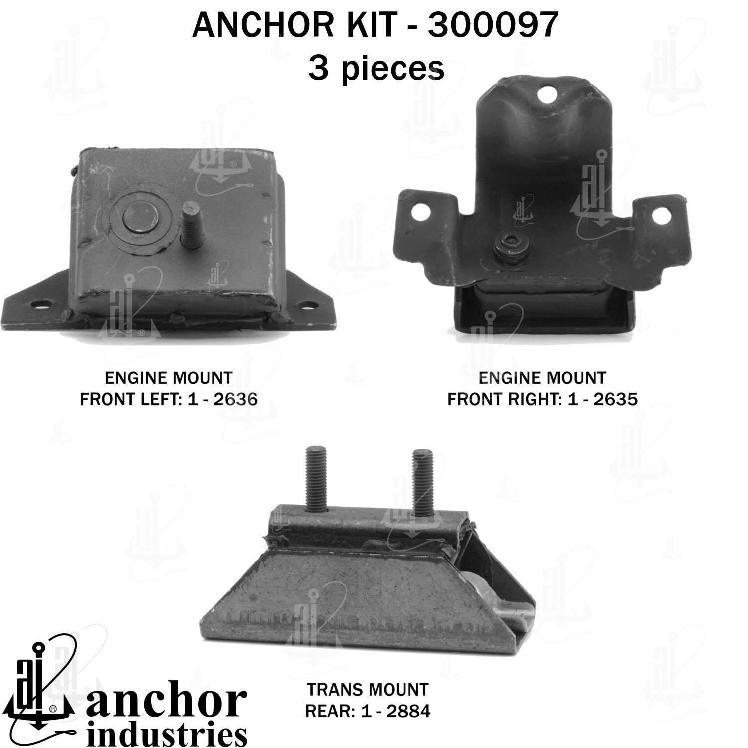 Anchor Engine Mount Kit 300097