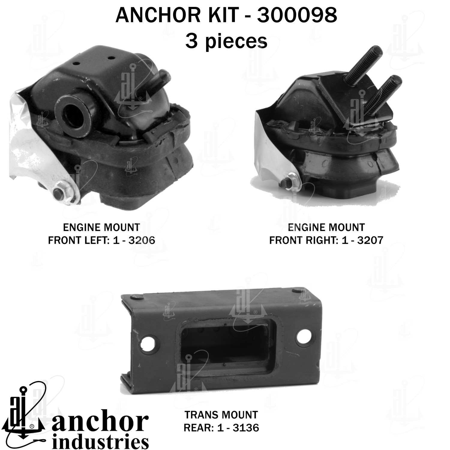 Anchor Engine Mount Kit 300098