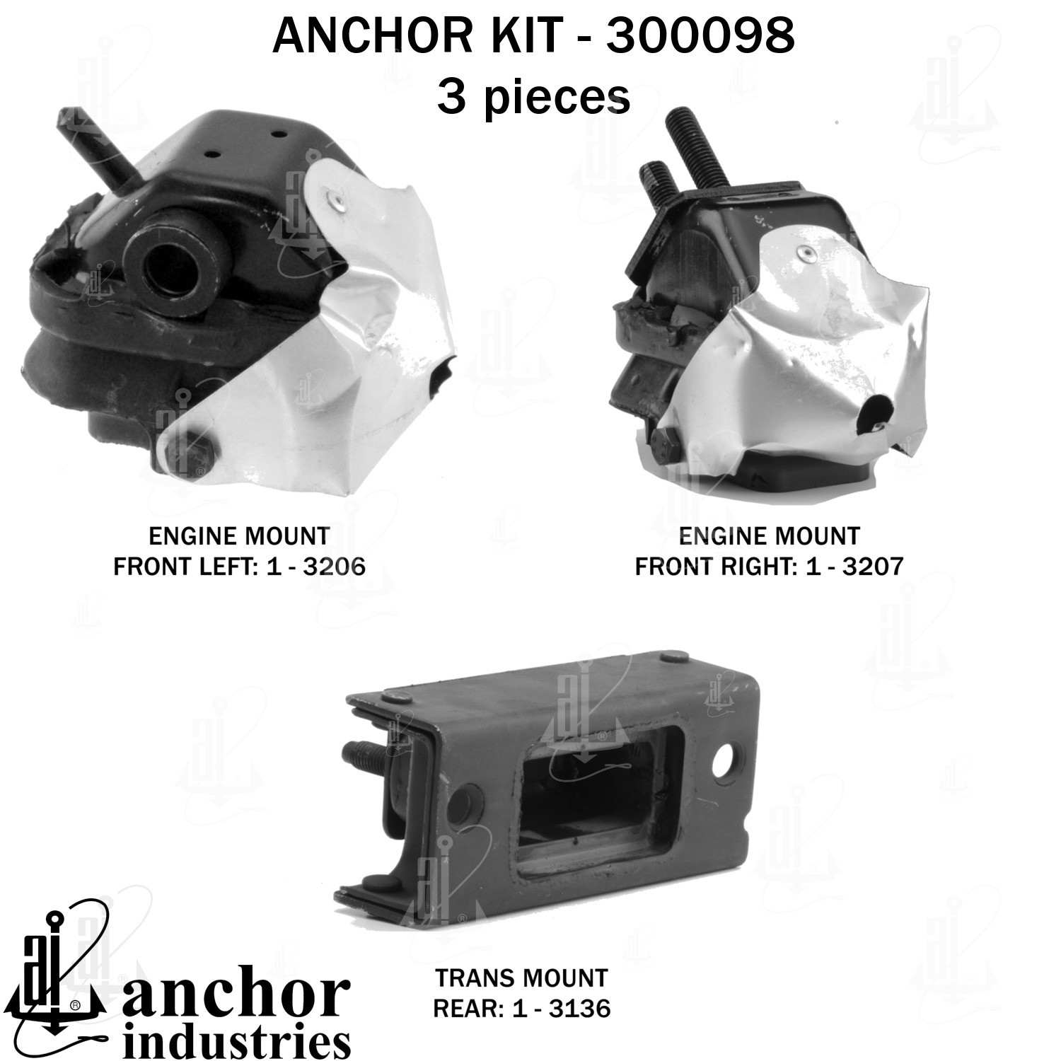 Anchor Engine Mount Kit 300098