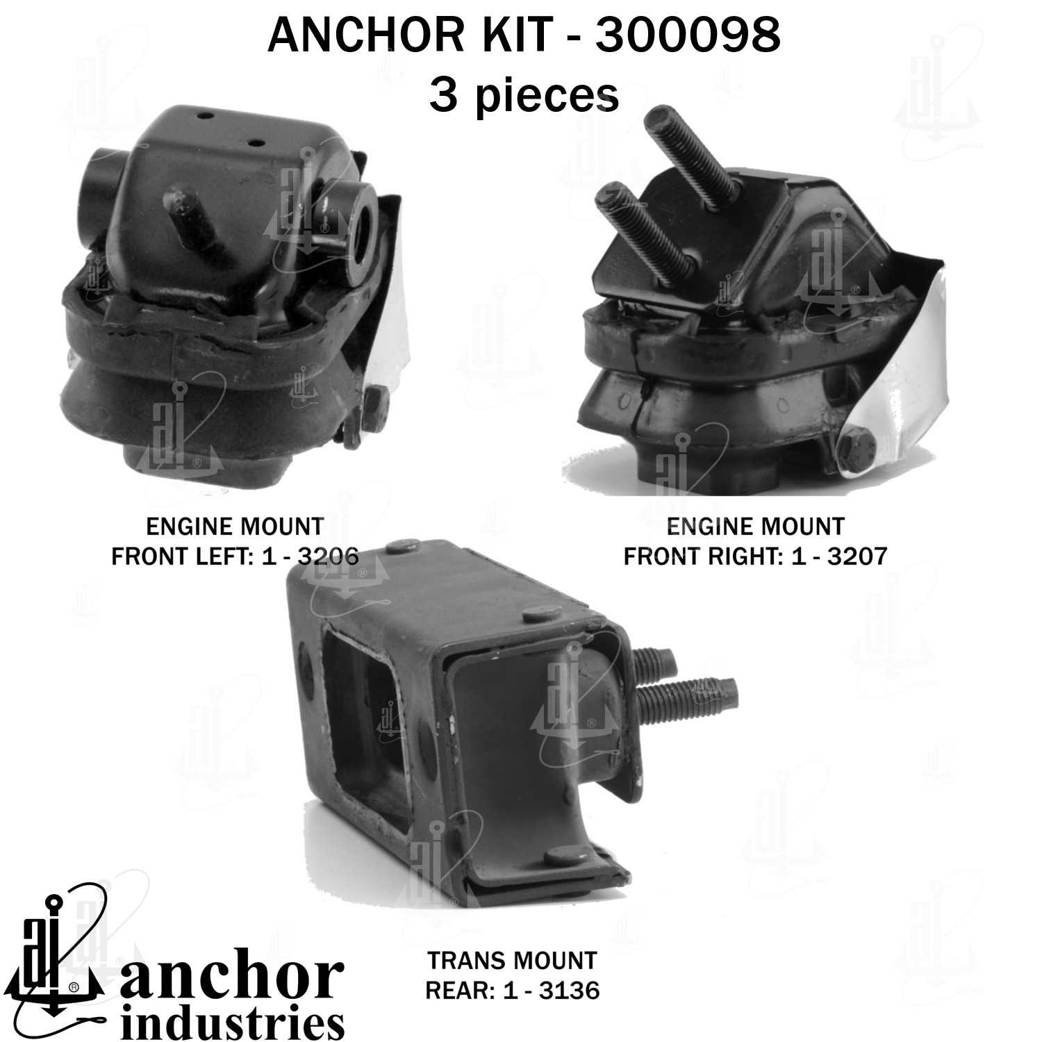 Anchor Engine Mount Kit 300098