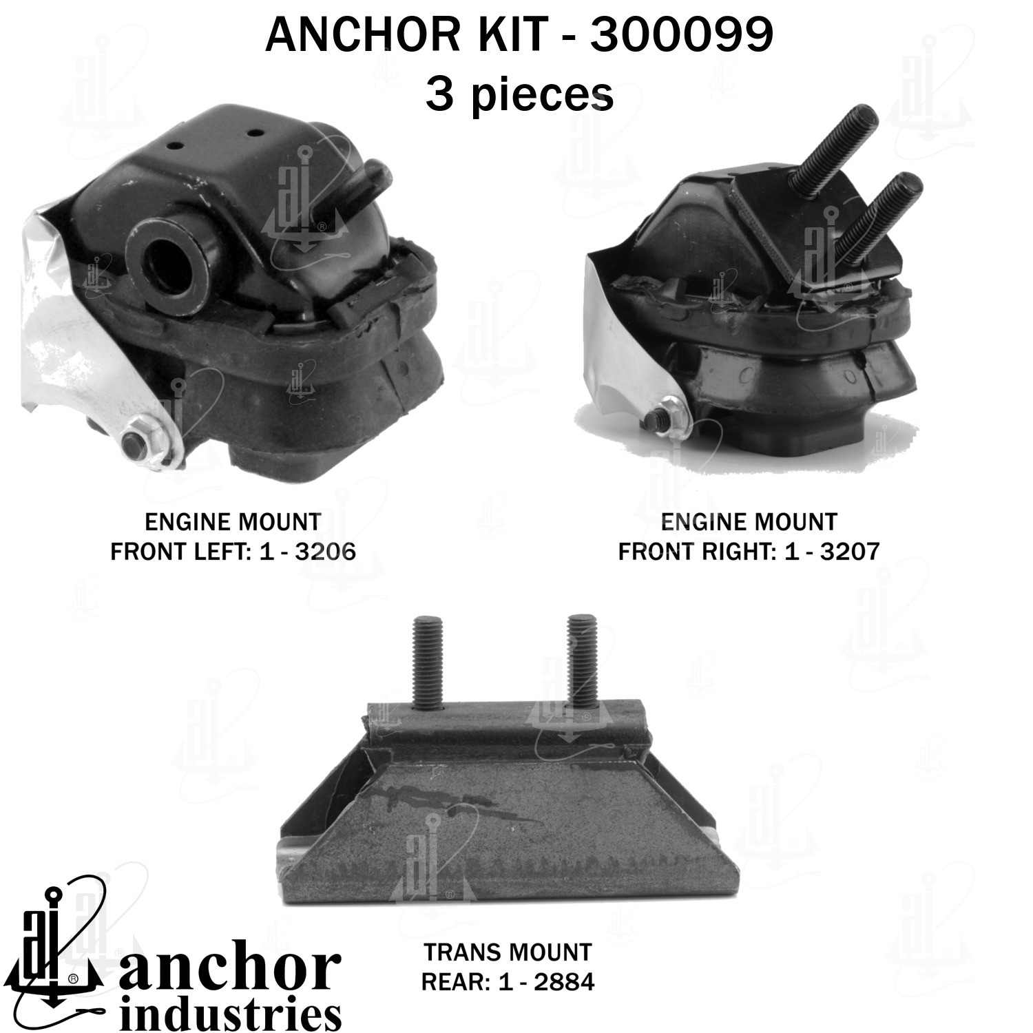 Anchor Engine Mount Kit 300099