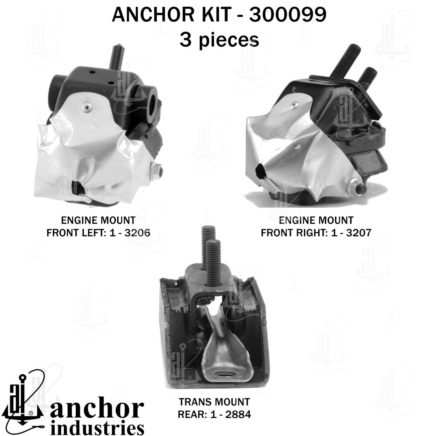 Anchor Engine Mount Kit 300099