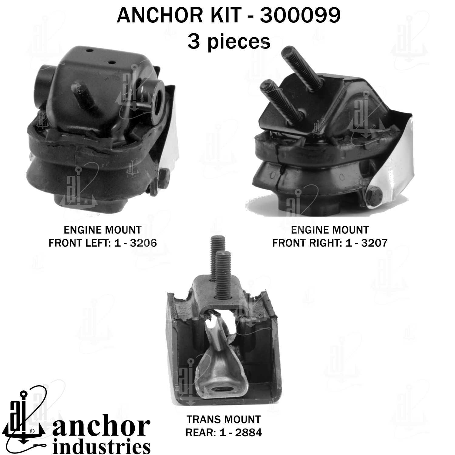 Anchor Engine Mount Kit 300099