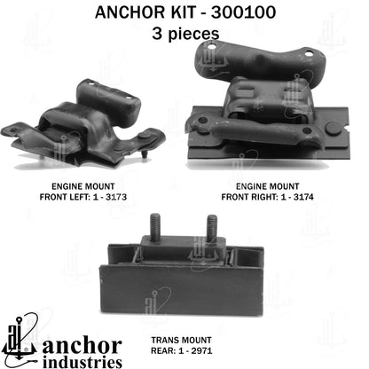 Anchor Engine Mount Kit 300100