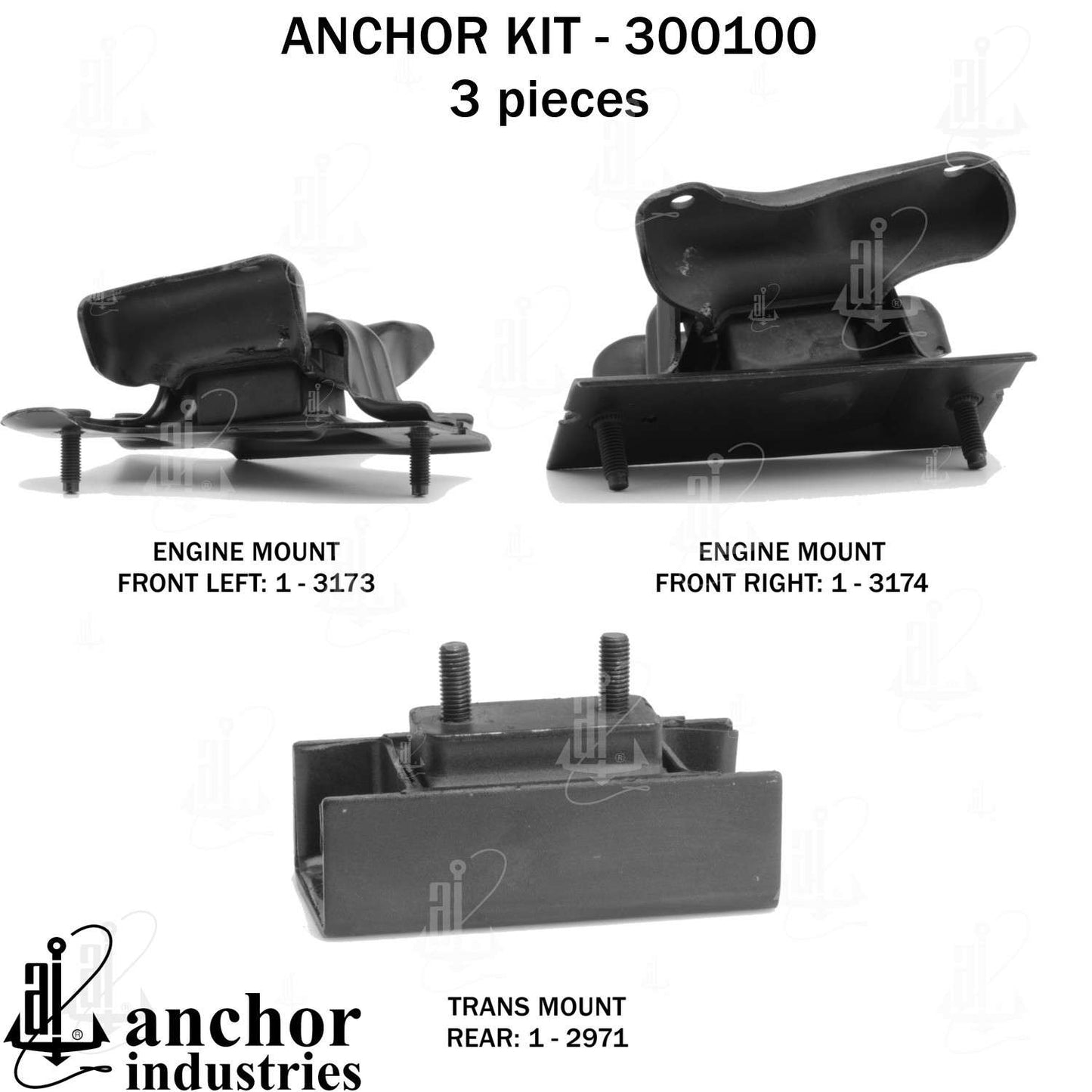 Anchor Engine Mount Kit 300100