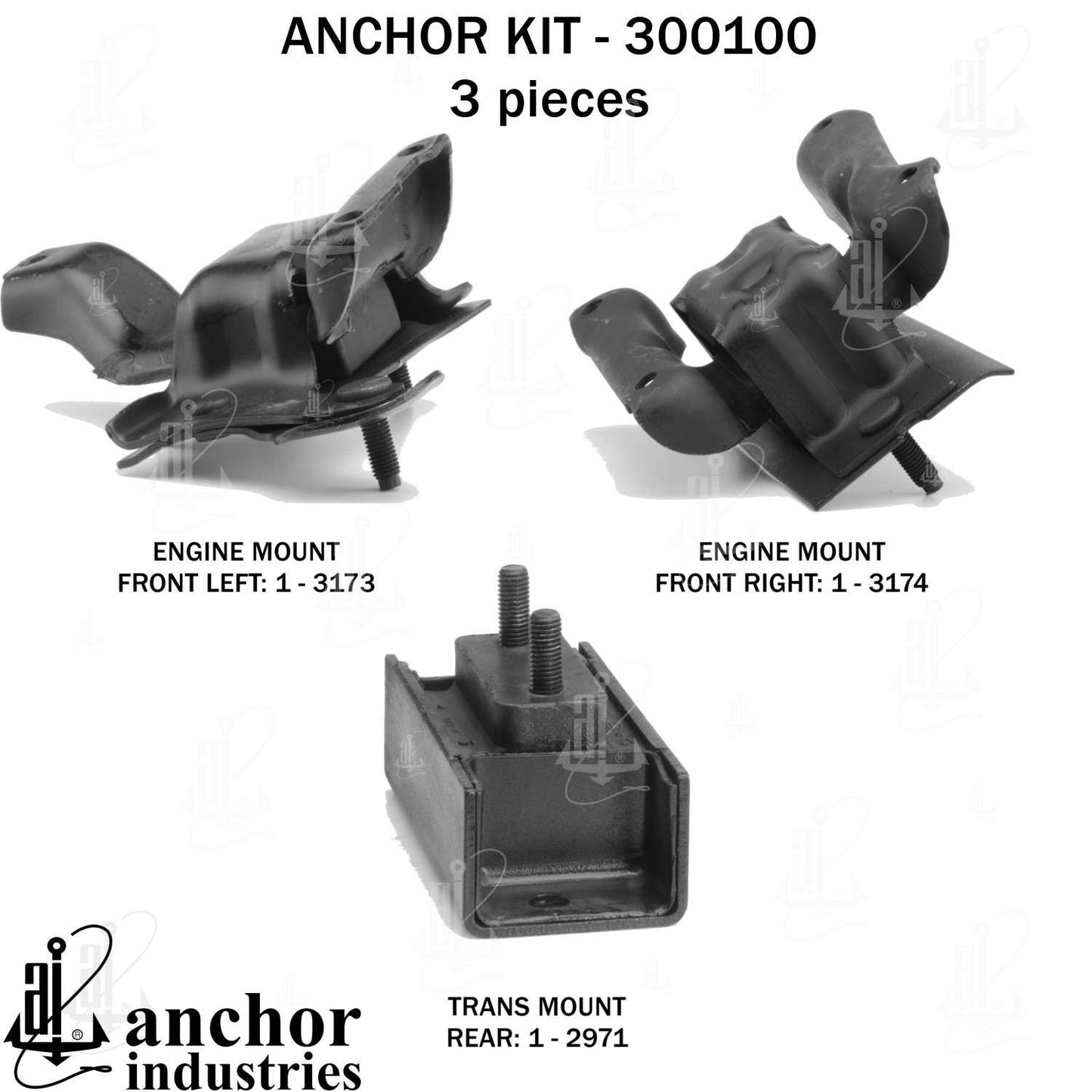 Anchor Engine Mount Kit 300100