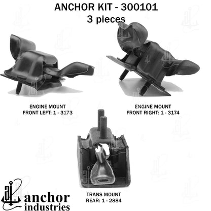 Anchor Engine Mount Kit 300101