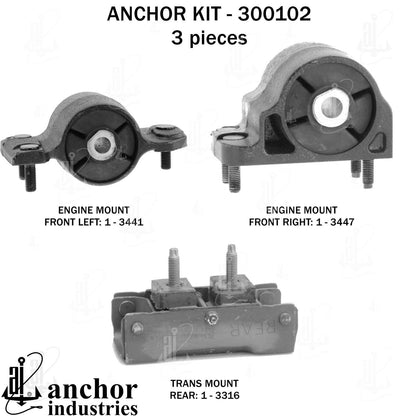Anchor Engine Mount Kit 300102