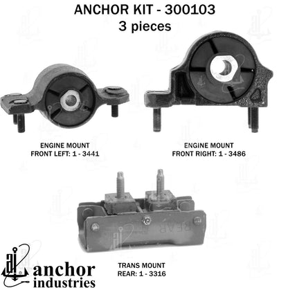 Anchor Engine Mount Kit 300103