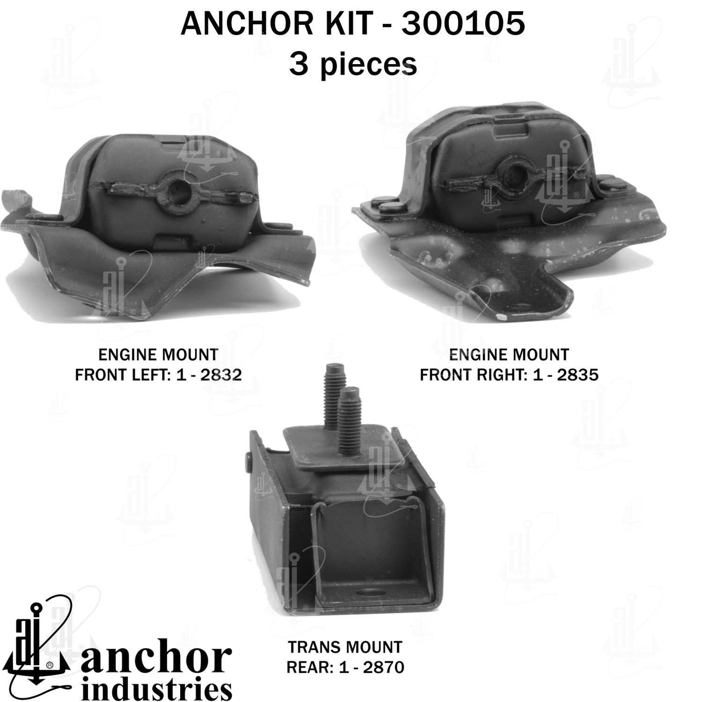 Anchor Engine Mount Kit 300105