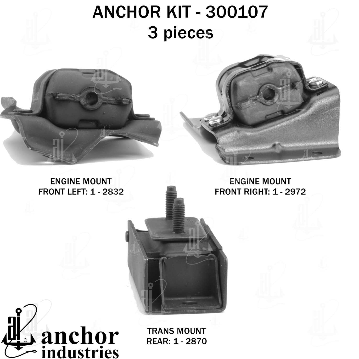 Anchor Engine Mount Kit 300107