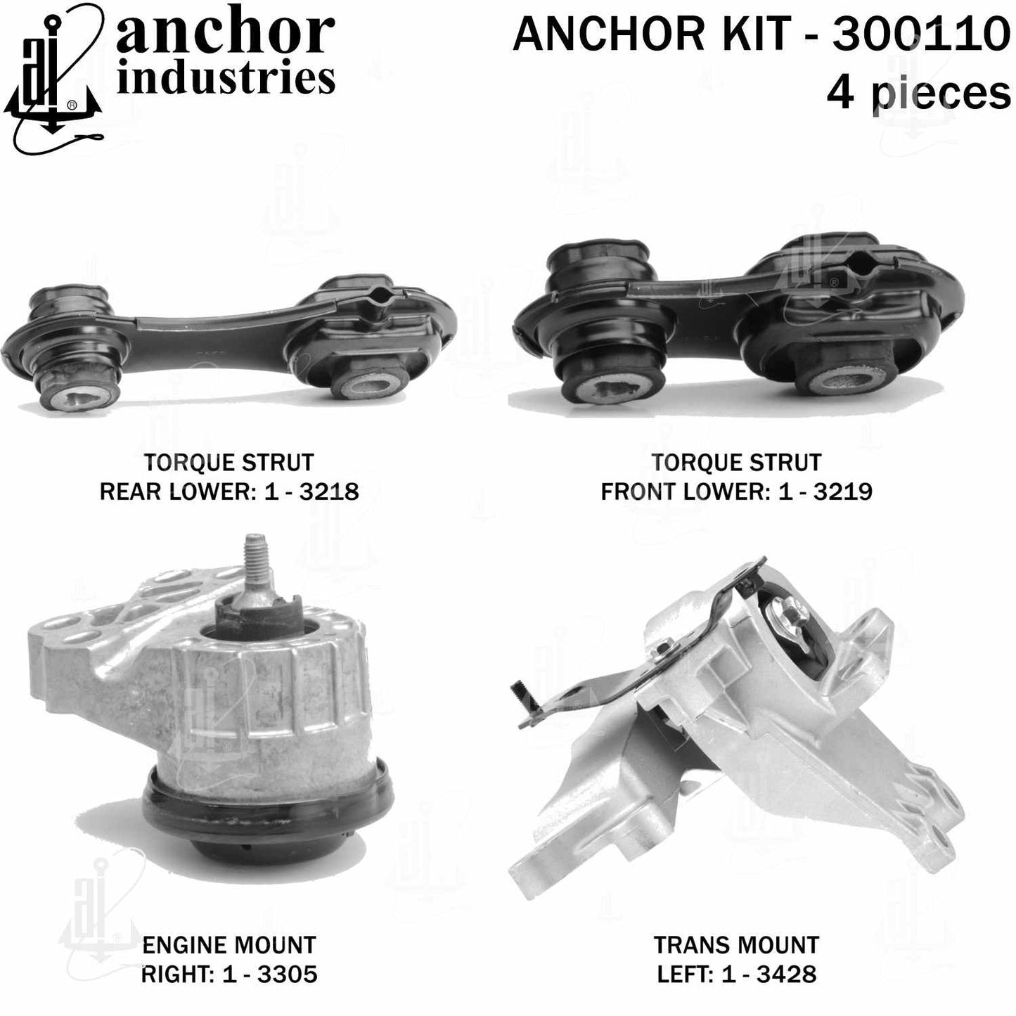 Anchor Engine Mount Kit 300110